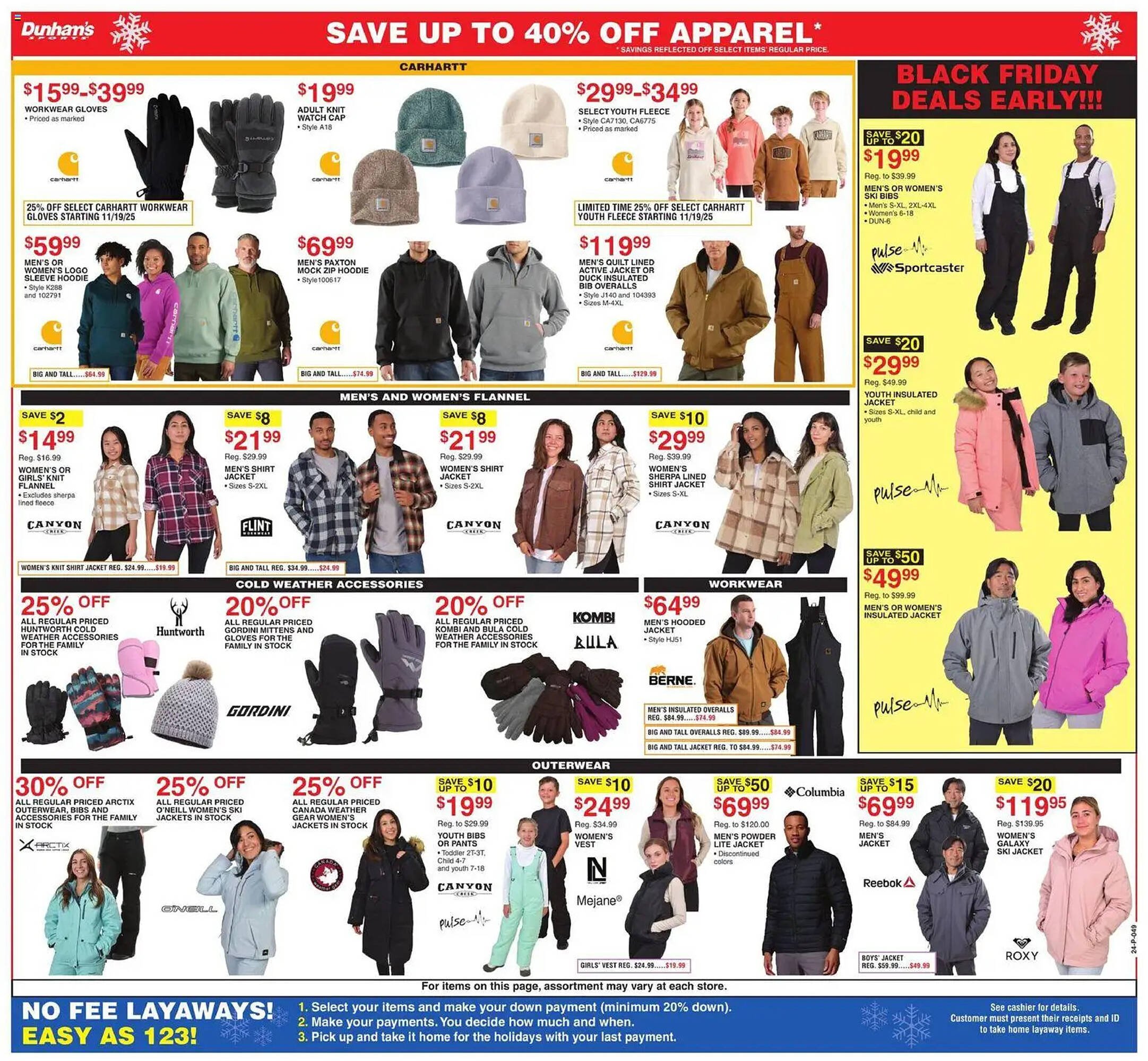 Dunham&#039;s Sports weekly ad