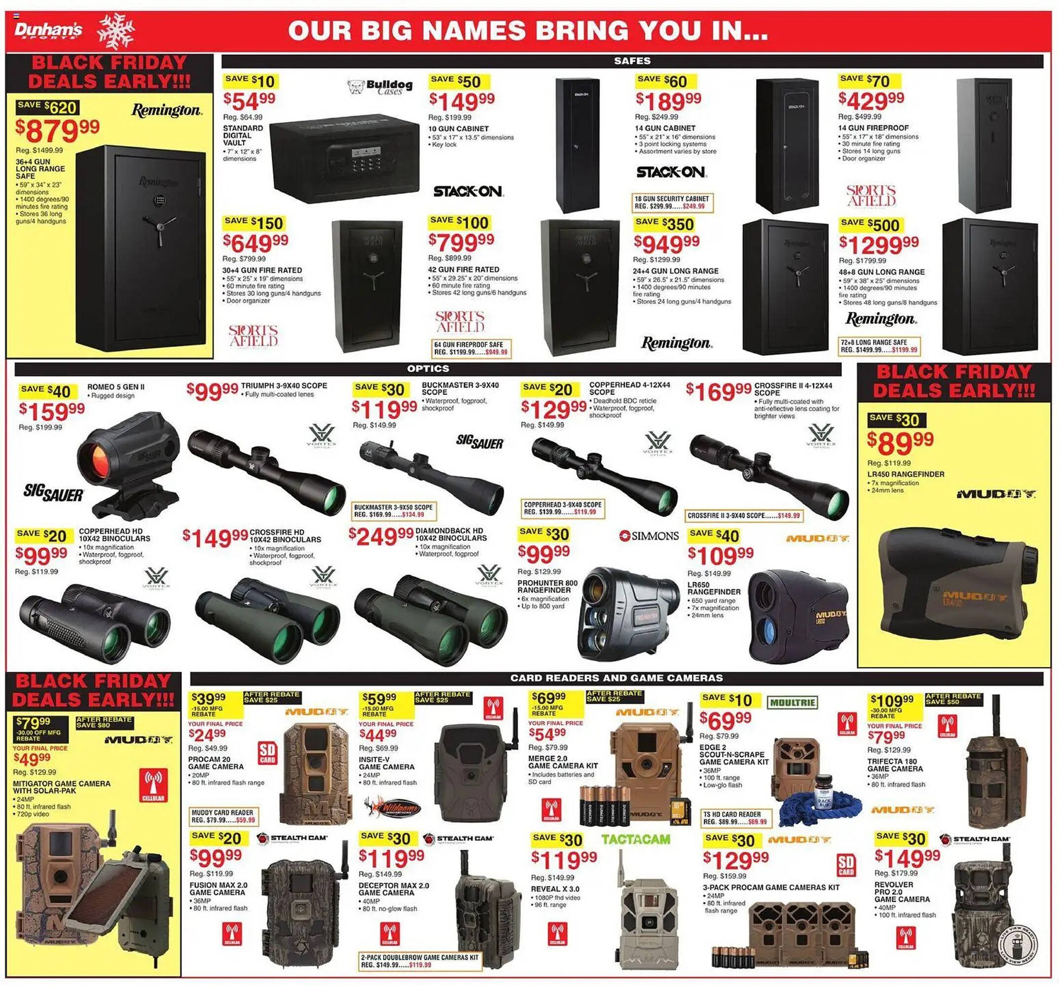 Dunham&#039;s Sports weekly ad