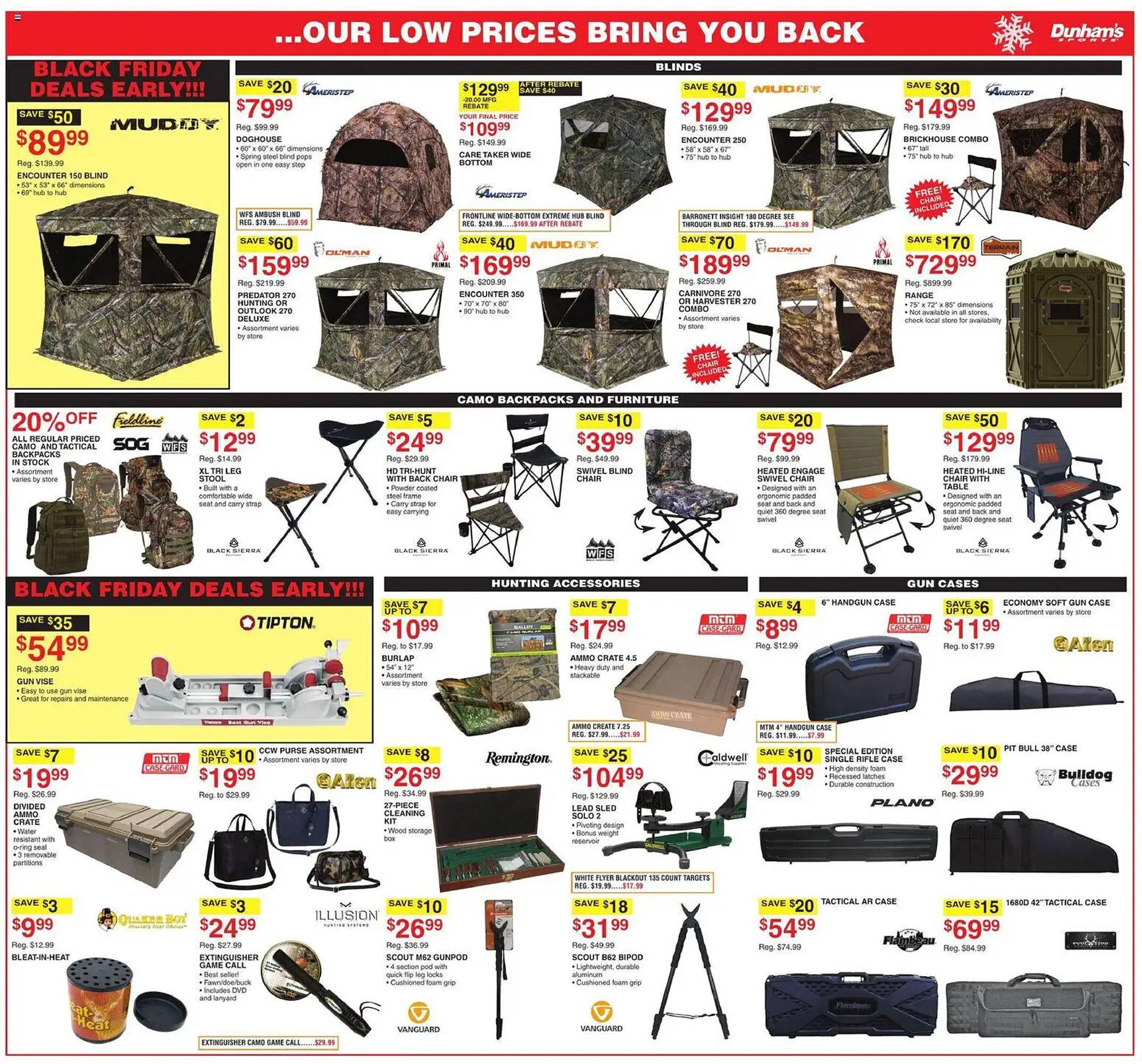 Dunham&#039;s Sports weekly ad