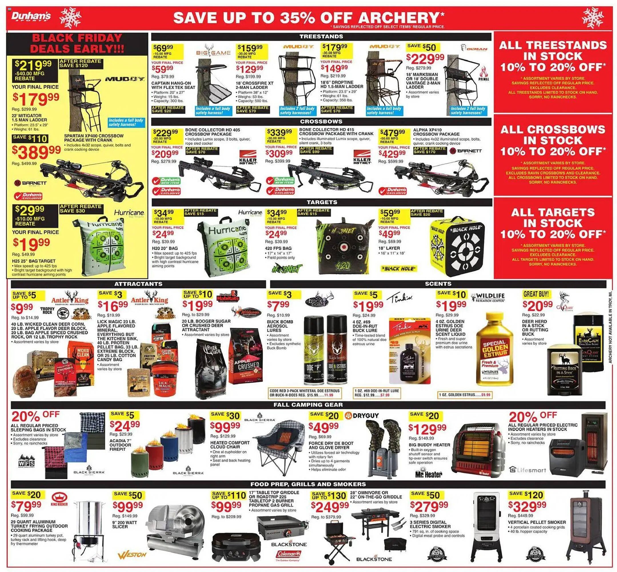 Dunham&#039;s Sports weekly ad