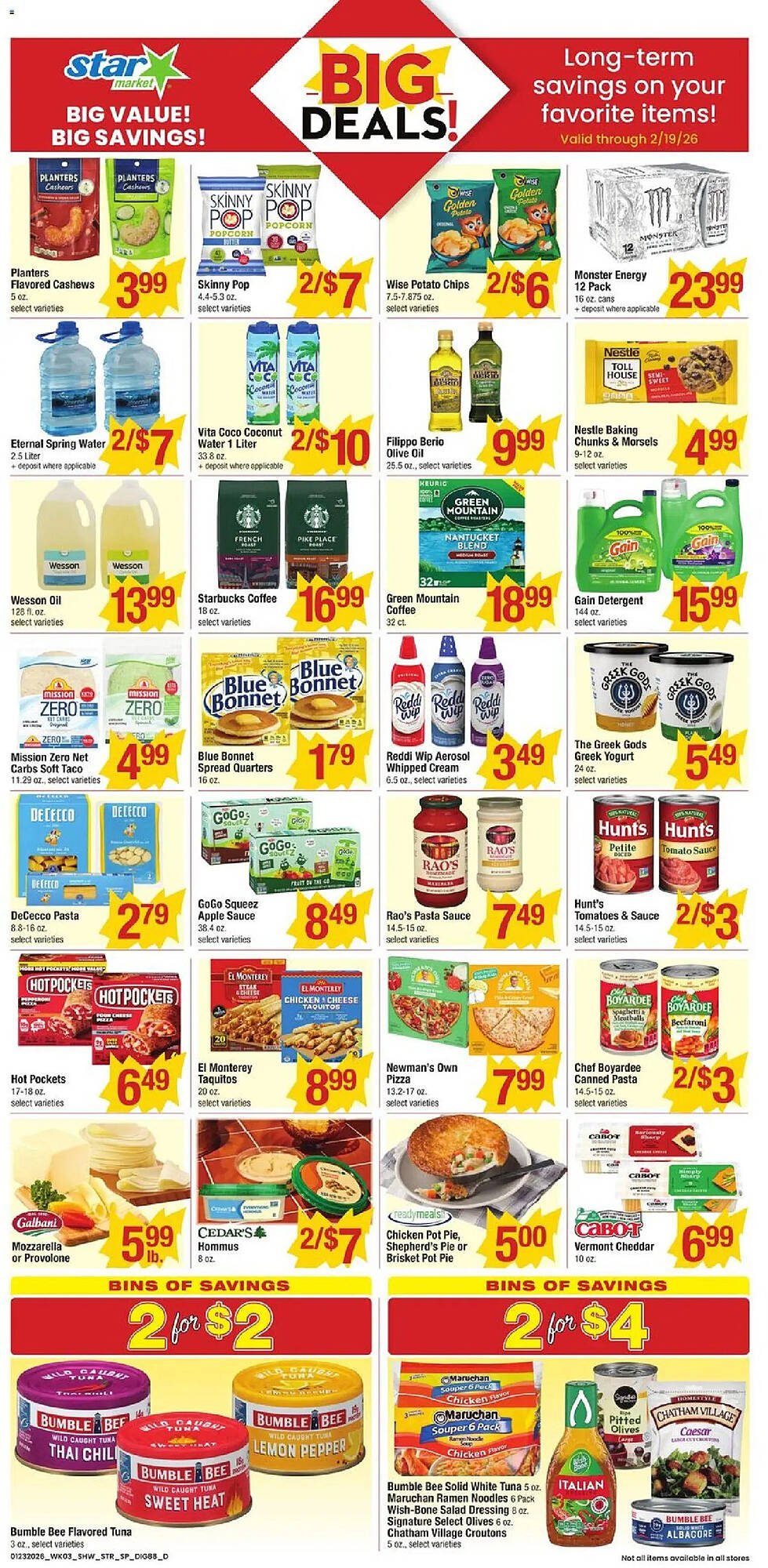 Star Market weekly ad