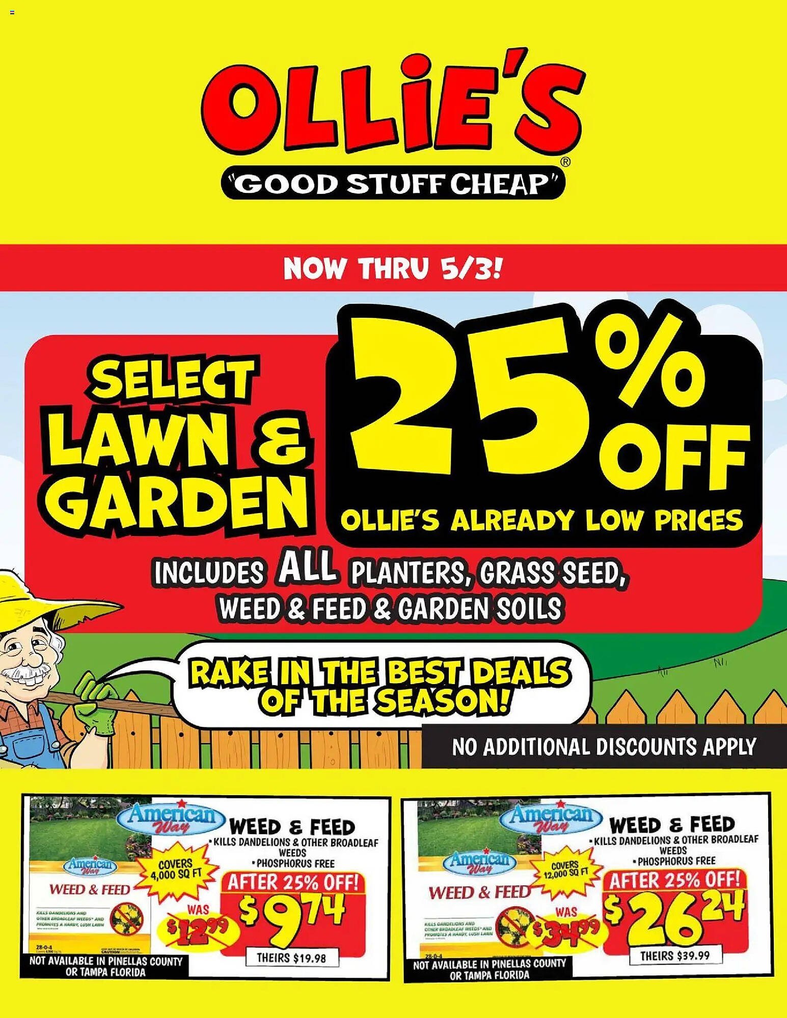 Ollie's weekly ad