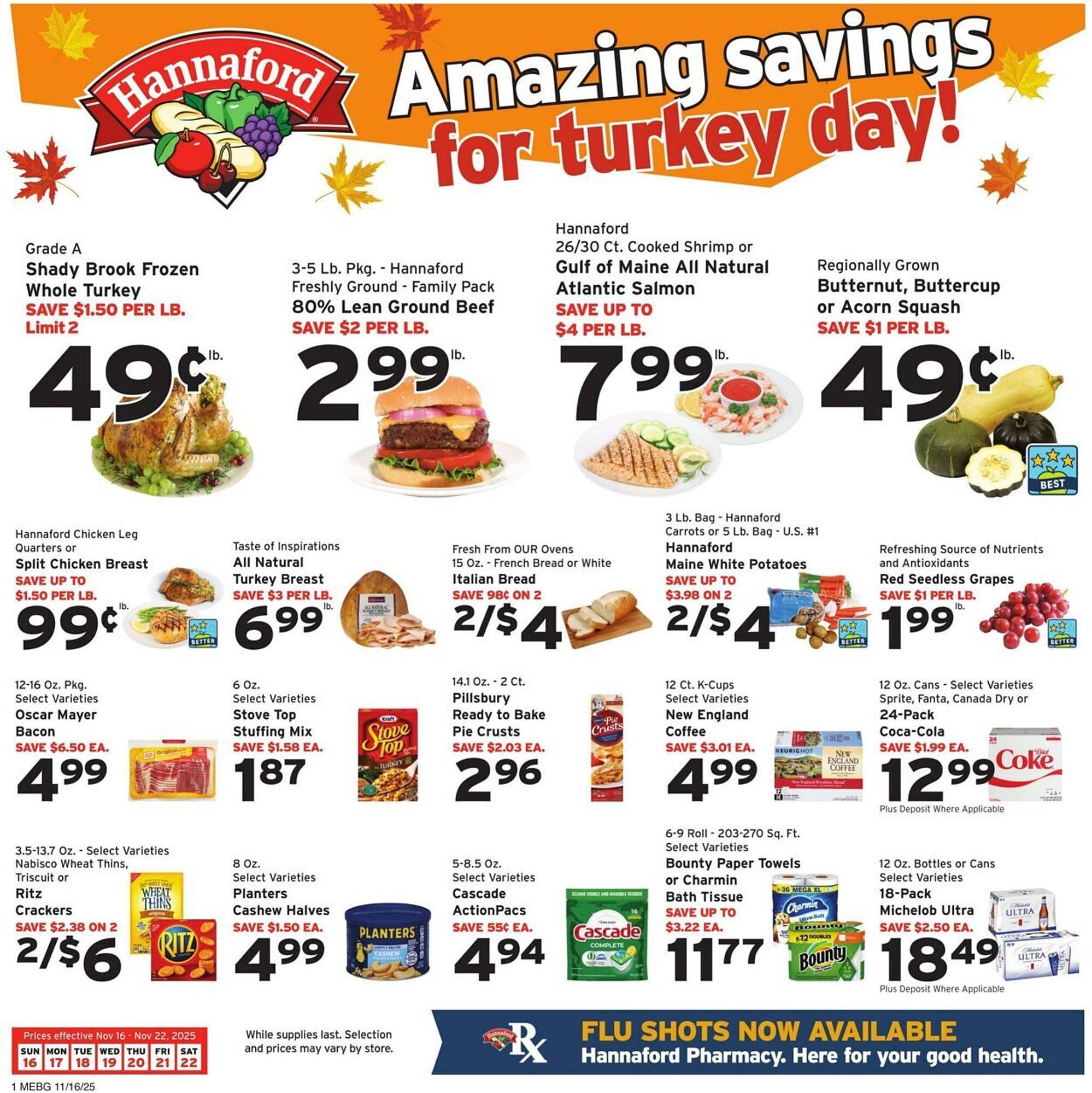 Hannaford flyer
