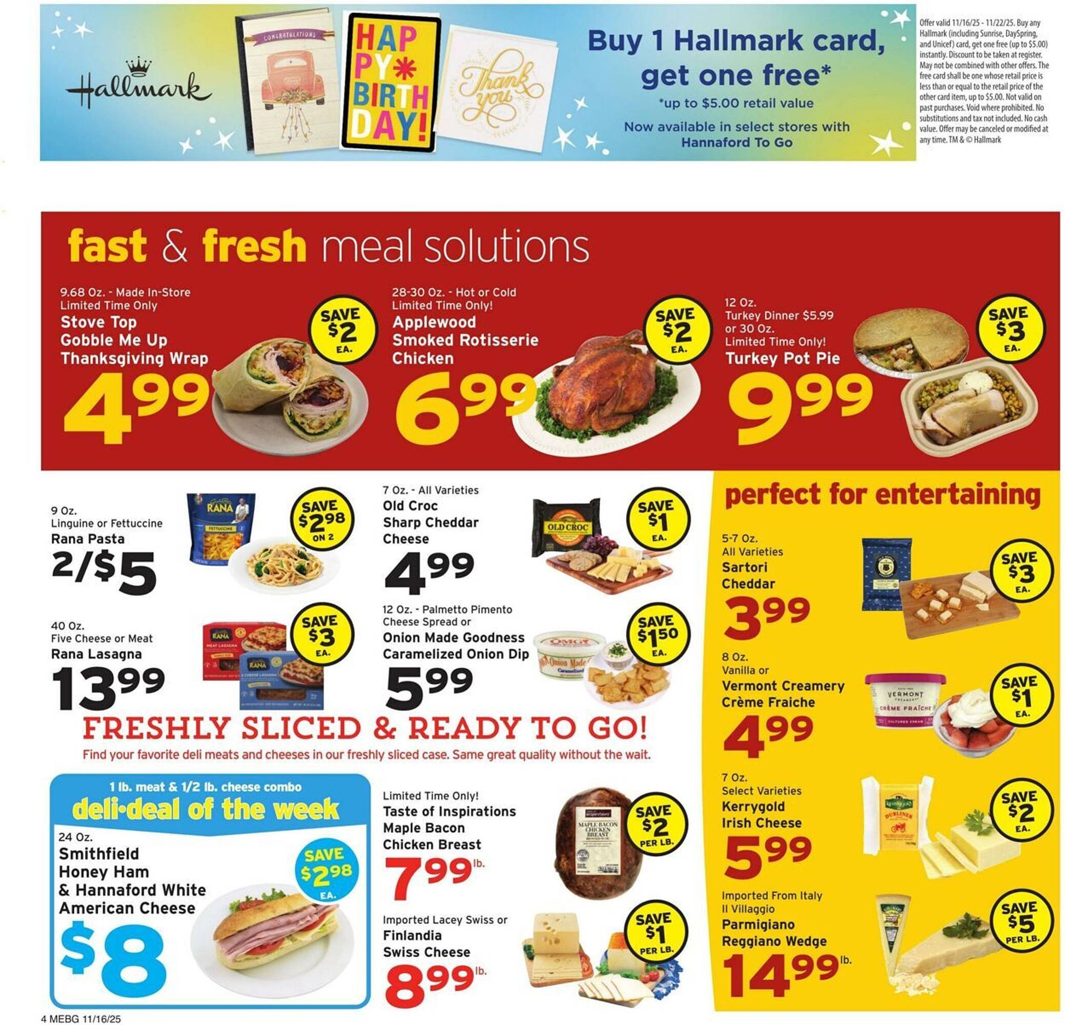 Hannaford flyer