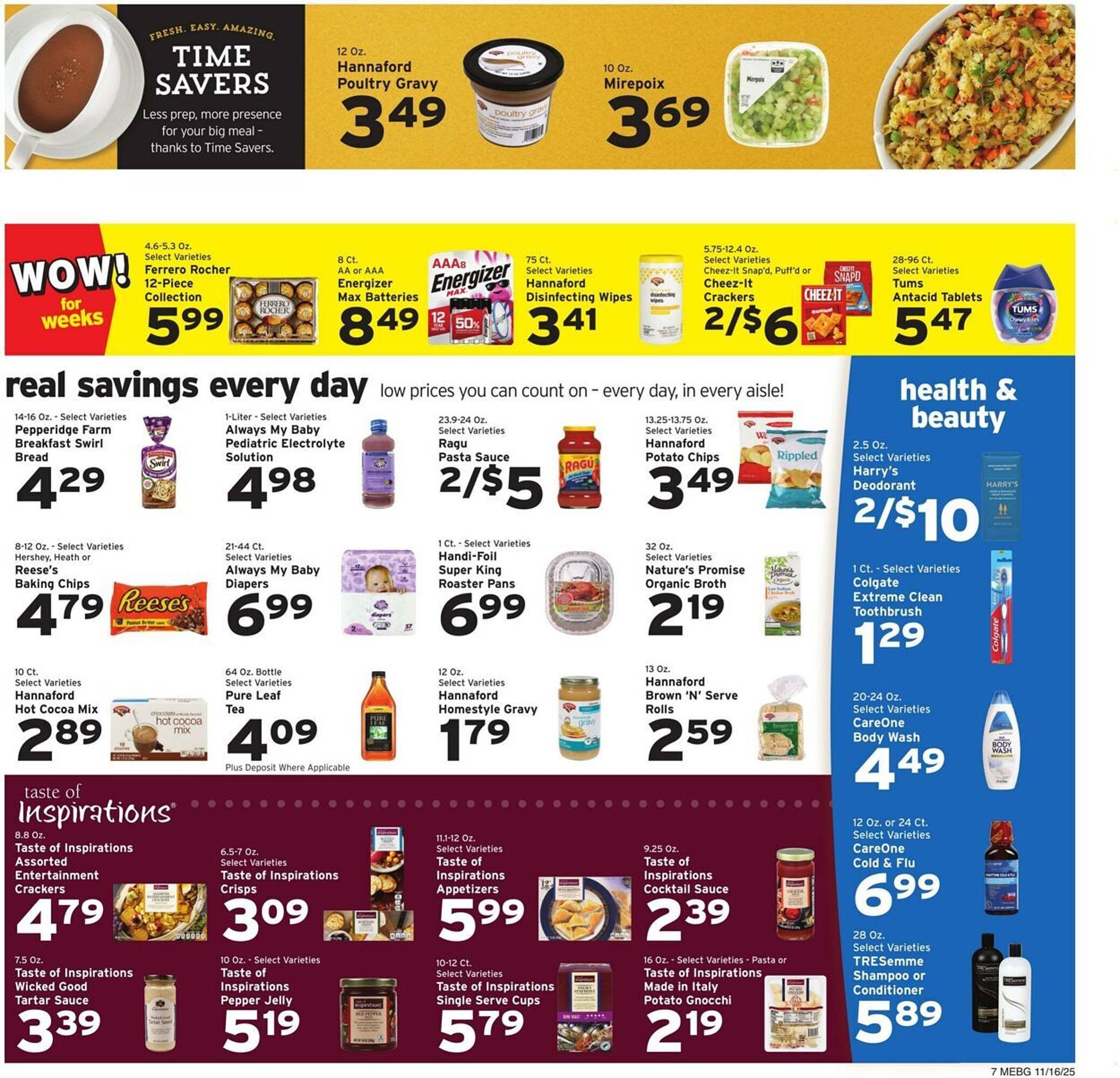 Hannaford flyer