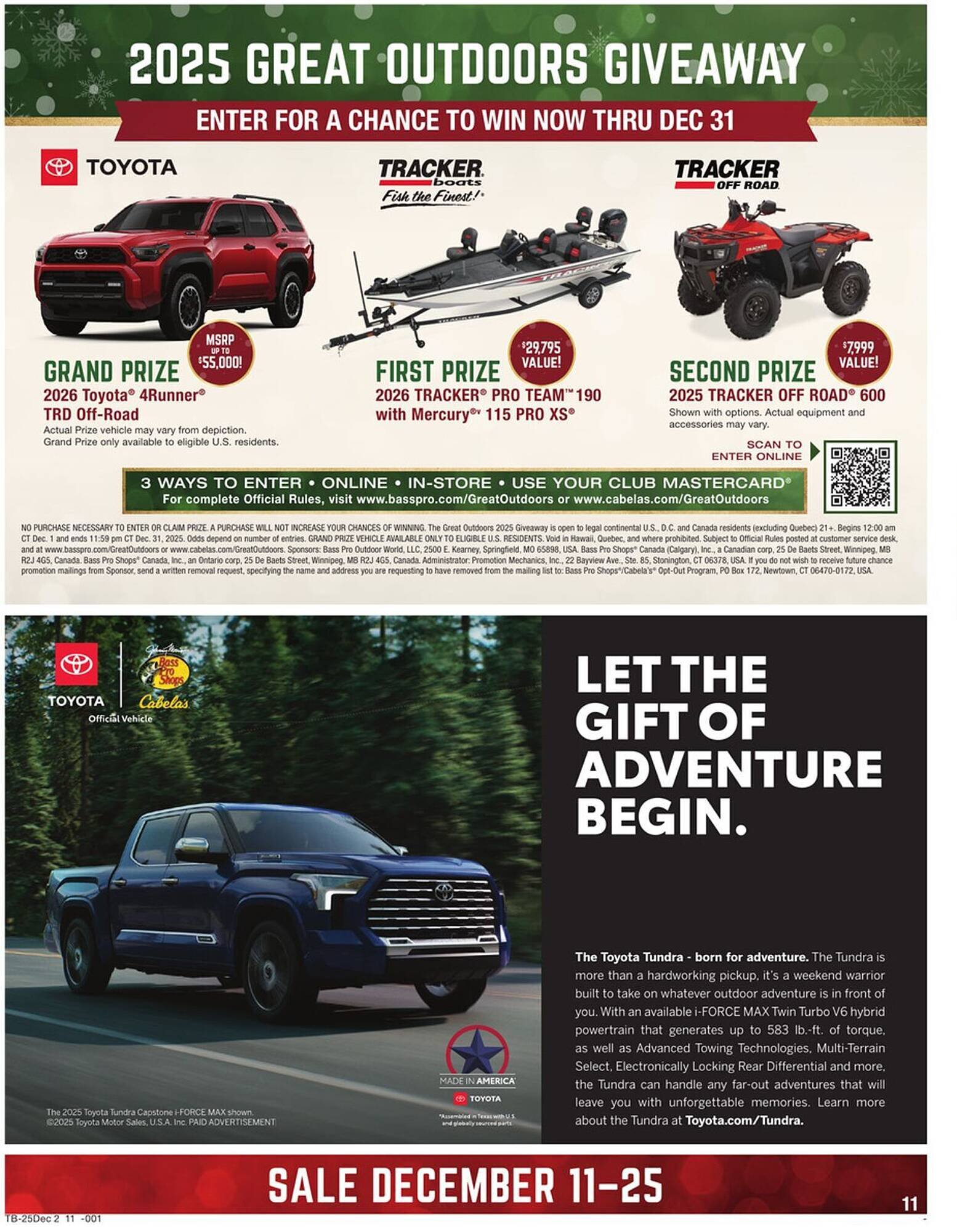 Bass Pro weekly ad