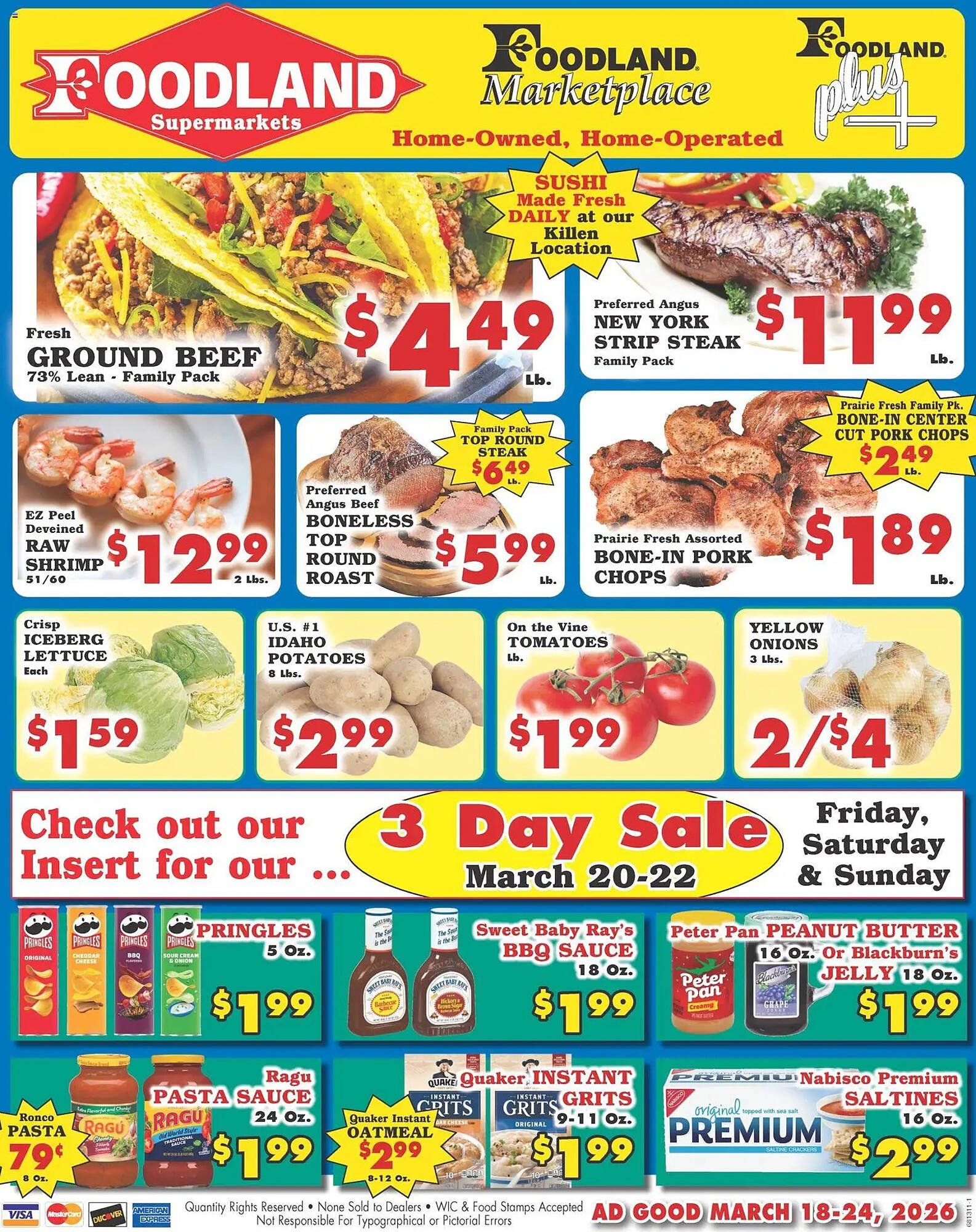 Foodland weekly ad