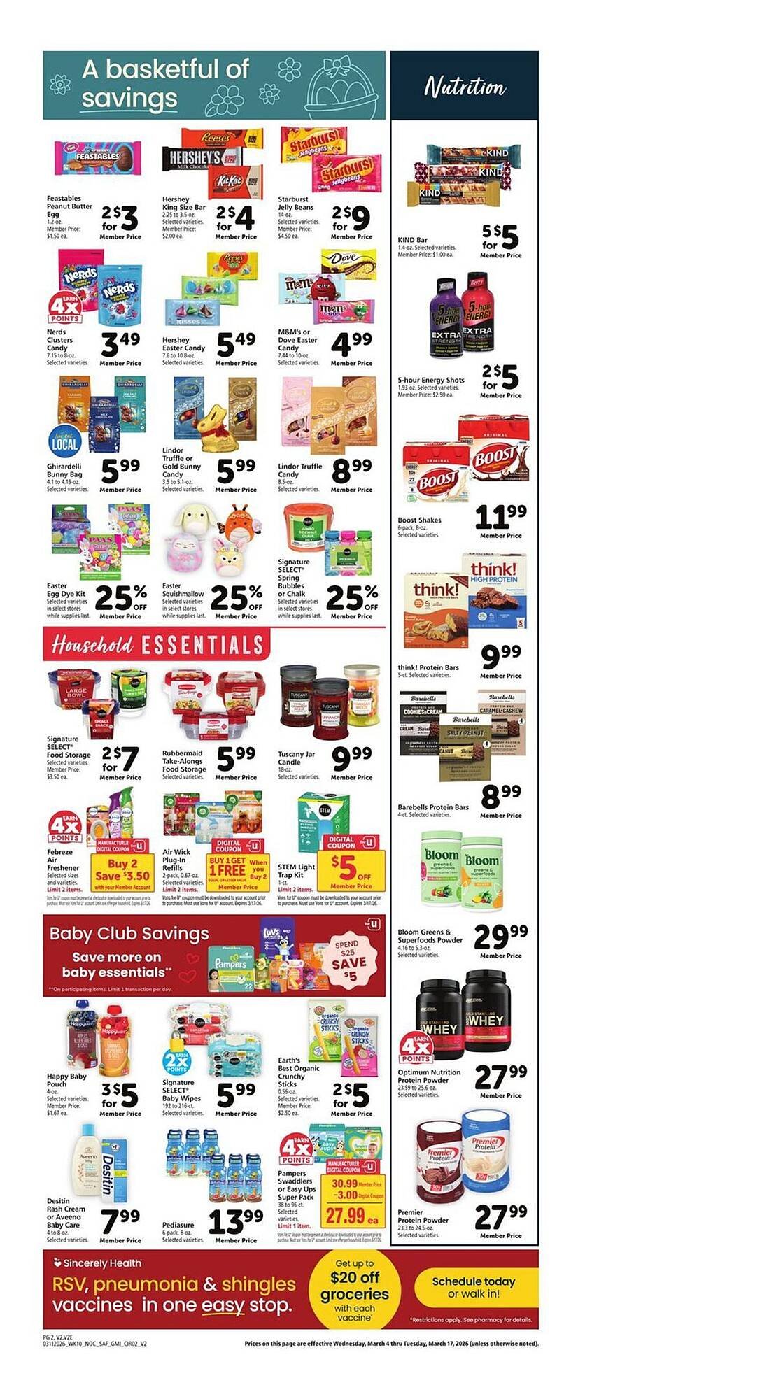 Vons weekly ad