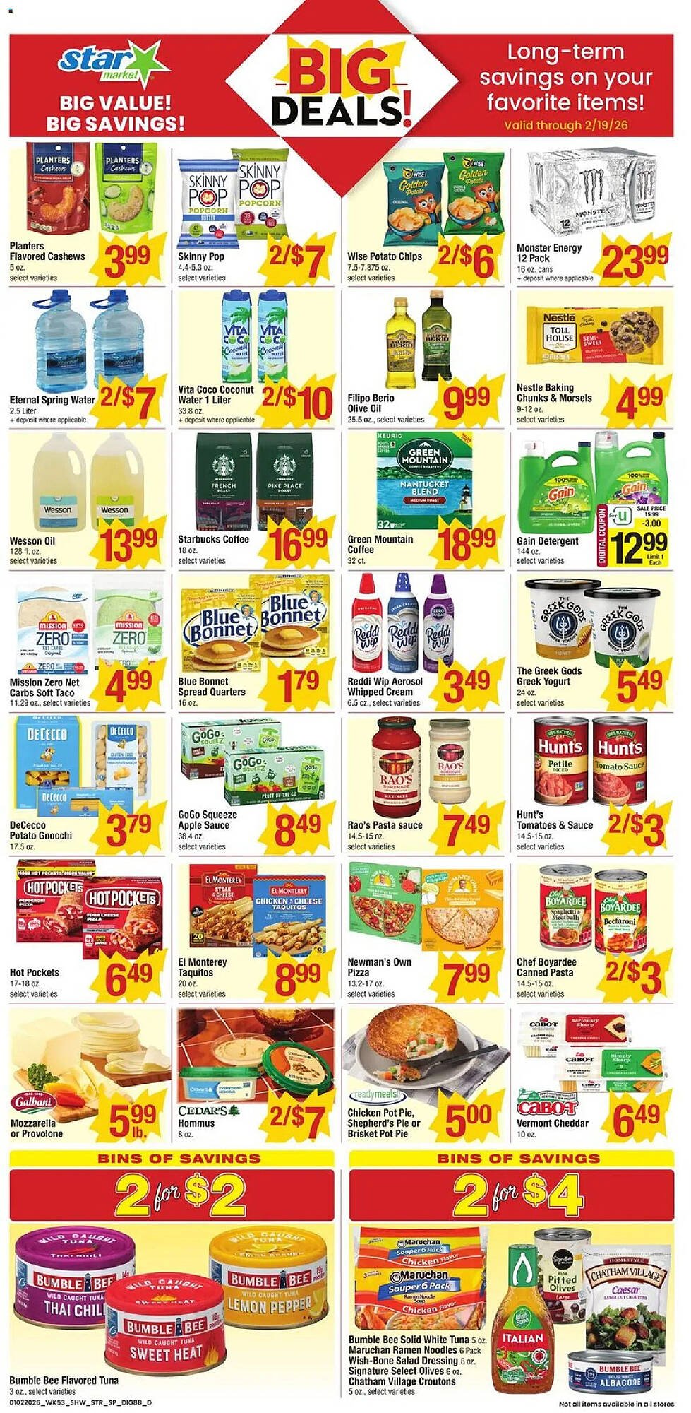 Star Market weekly ad