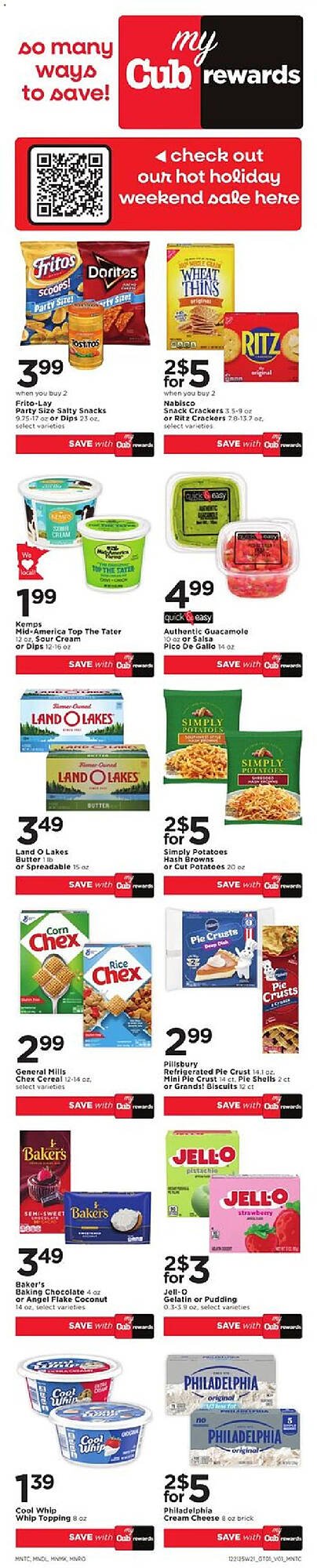 Cub Foods weekly ad