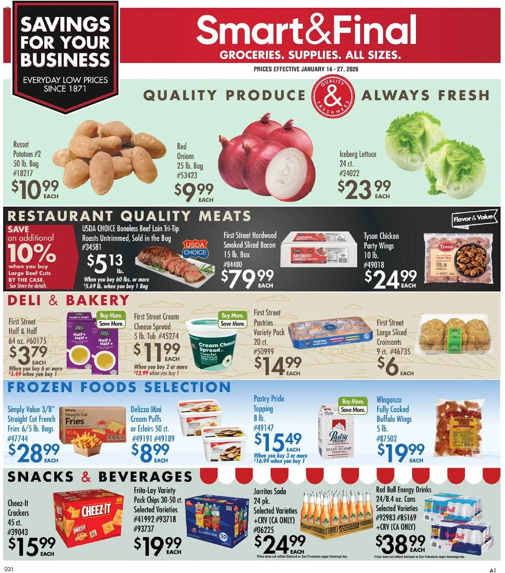 Smart &amp; Final weekly ad