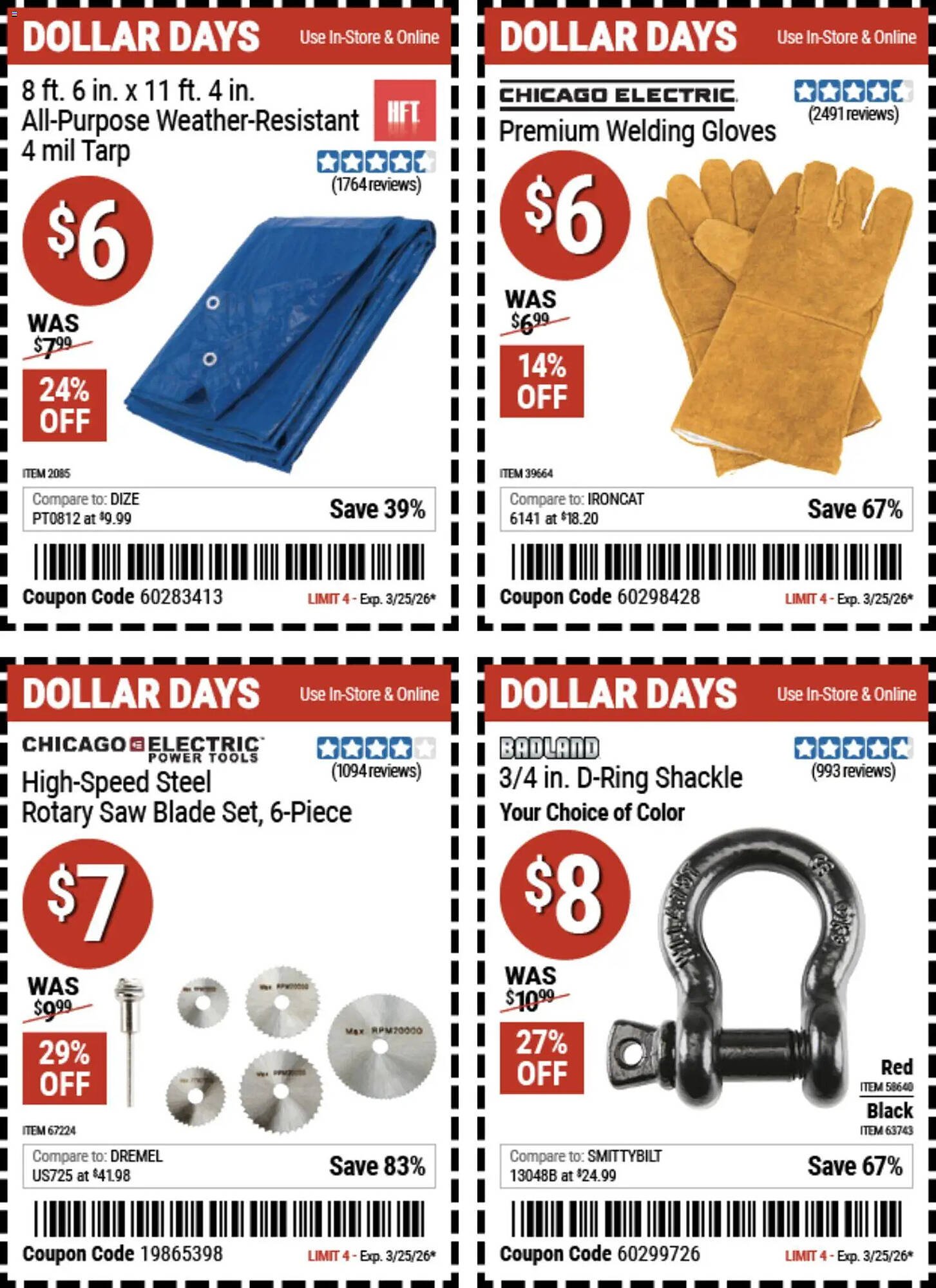Harbor Freight Tools weekly ad