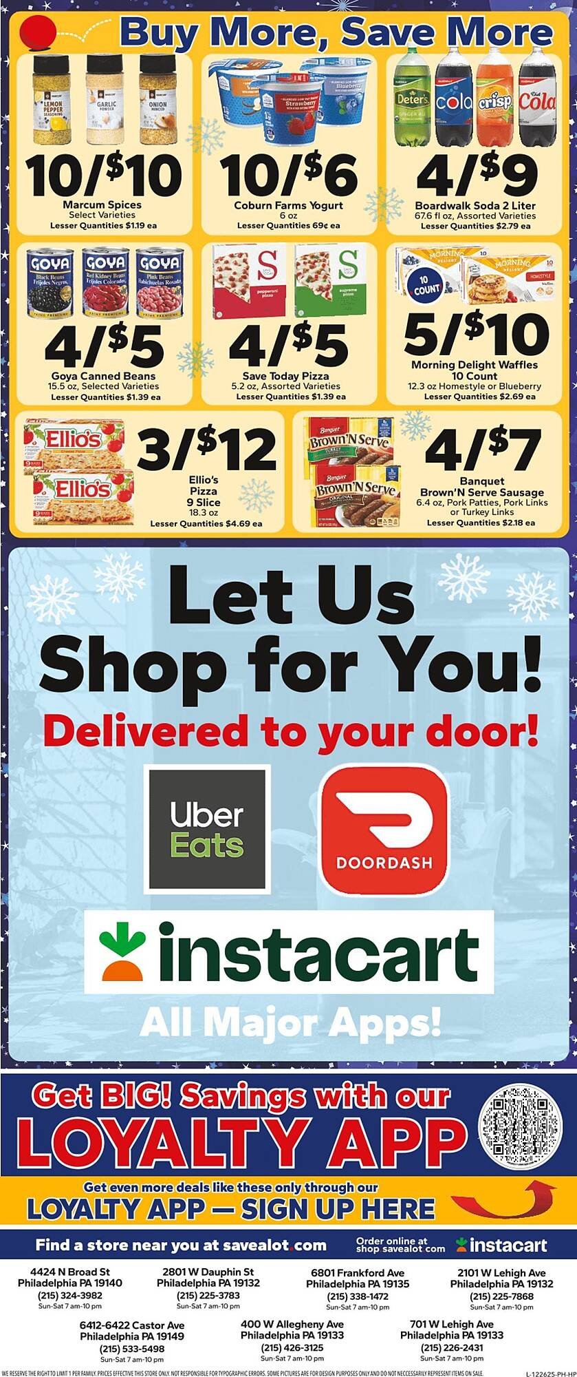 Save a Lot weekly ad