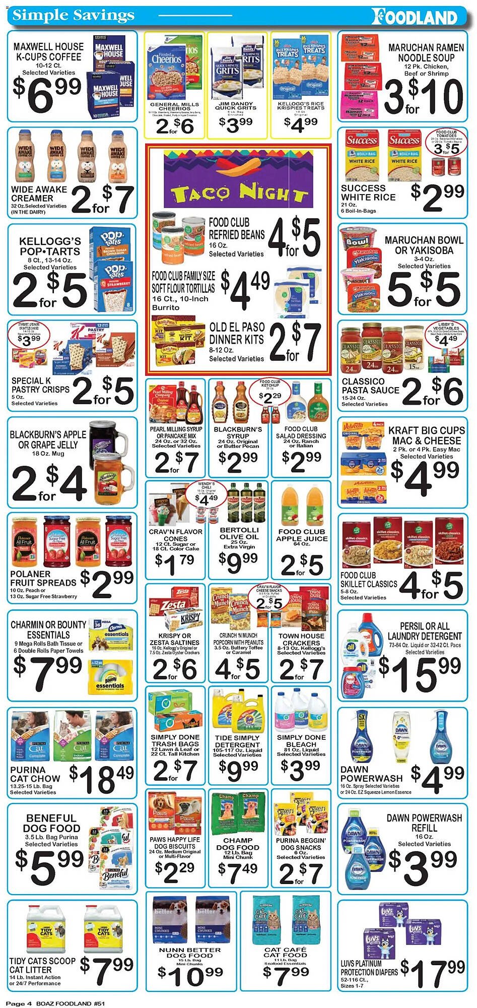 Foodland weekly ad