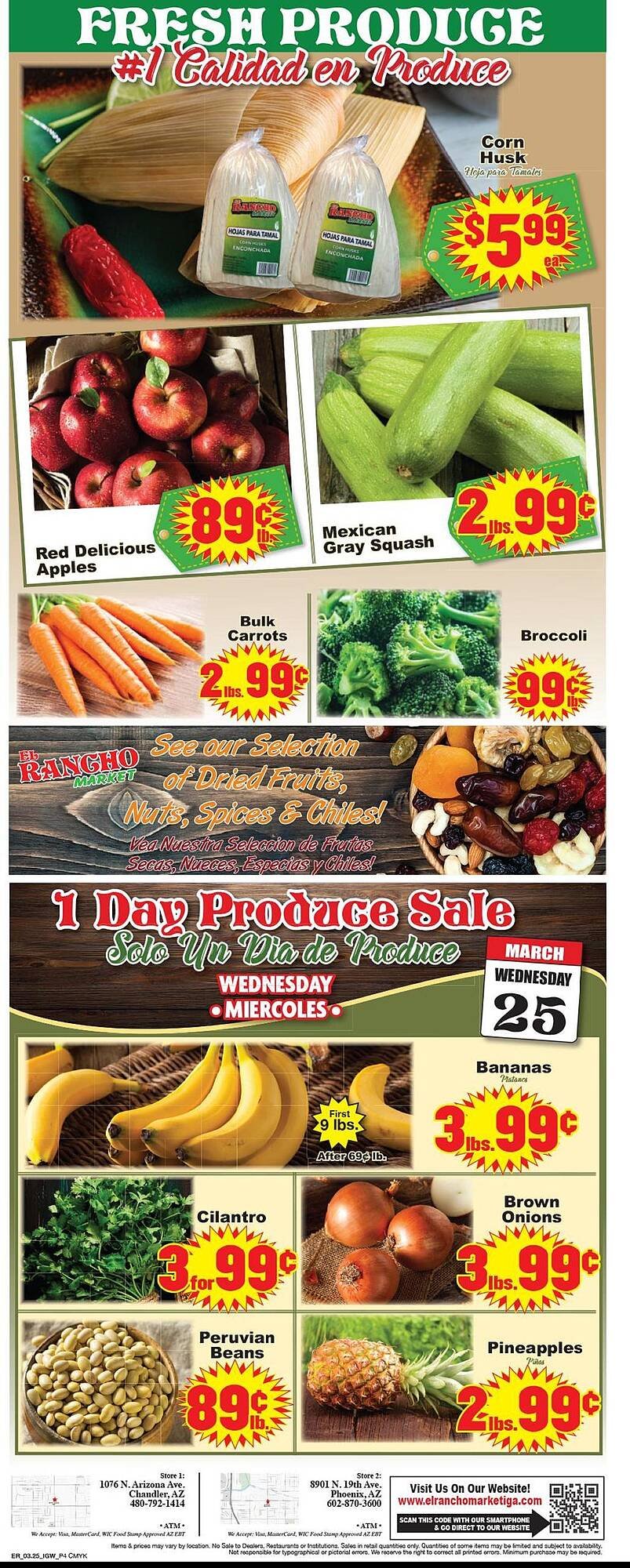 Supermercado El Rancho weekly ad