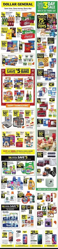 Dollar General weekly ad (2025-11-23 - 2025-11-29)