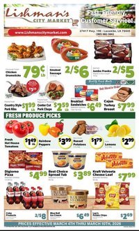 Lishman's City Market weekly ad