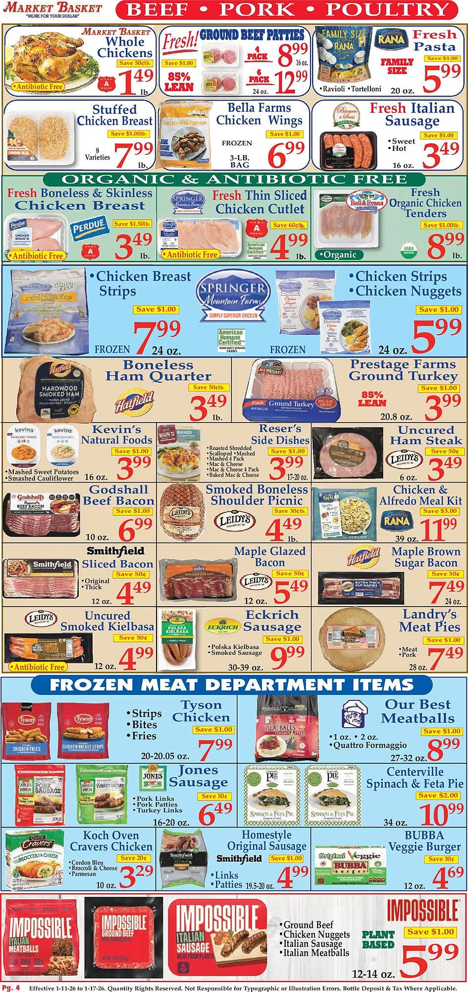 Market Basket weekly ad
