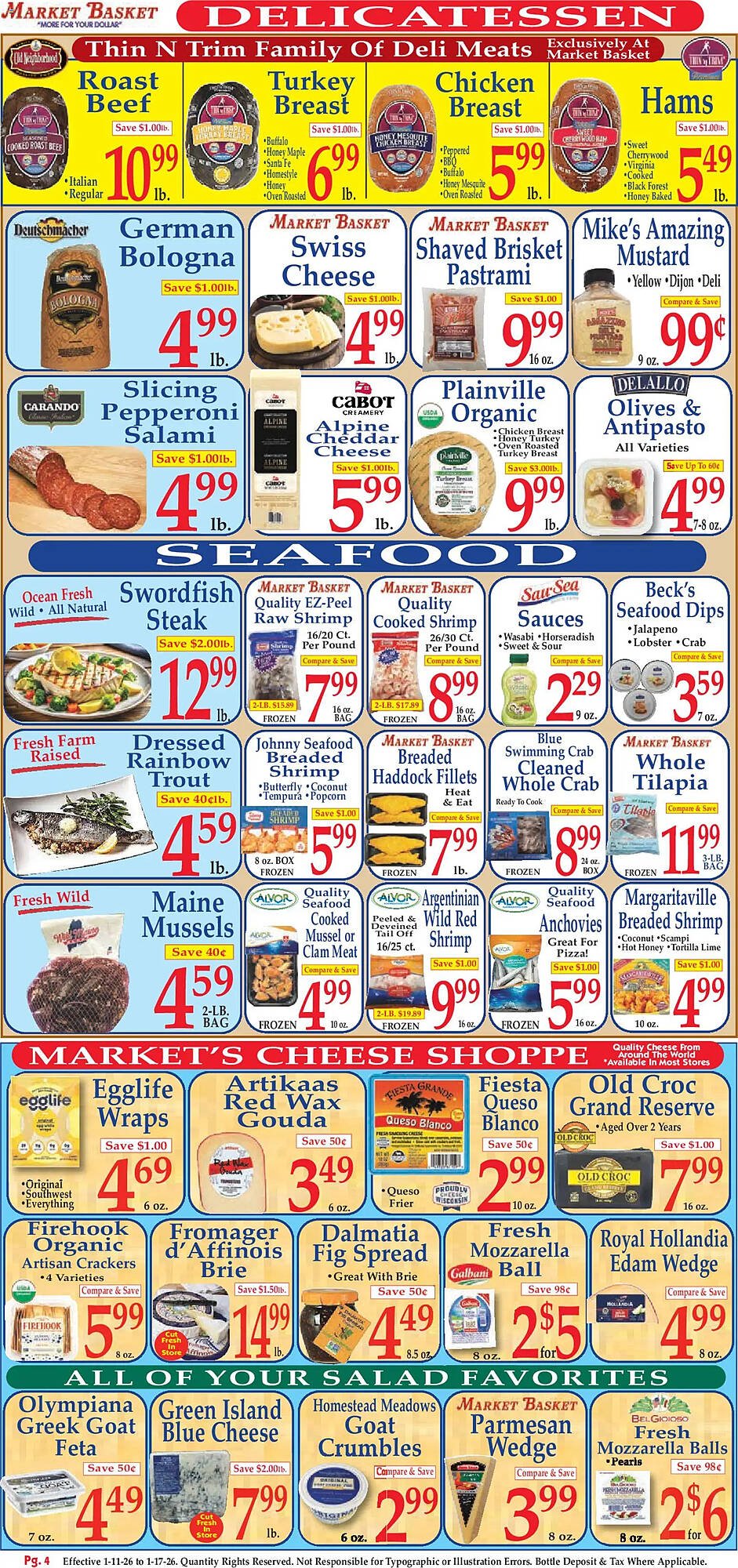 Market Basket weekly ad
