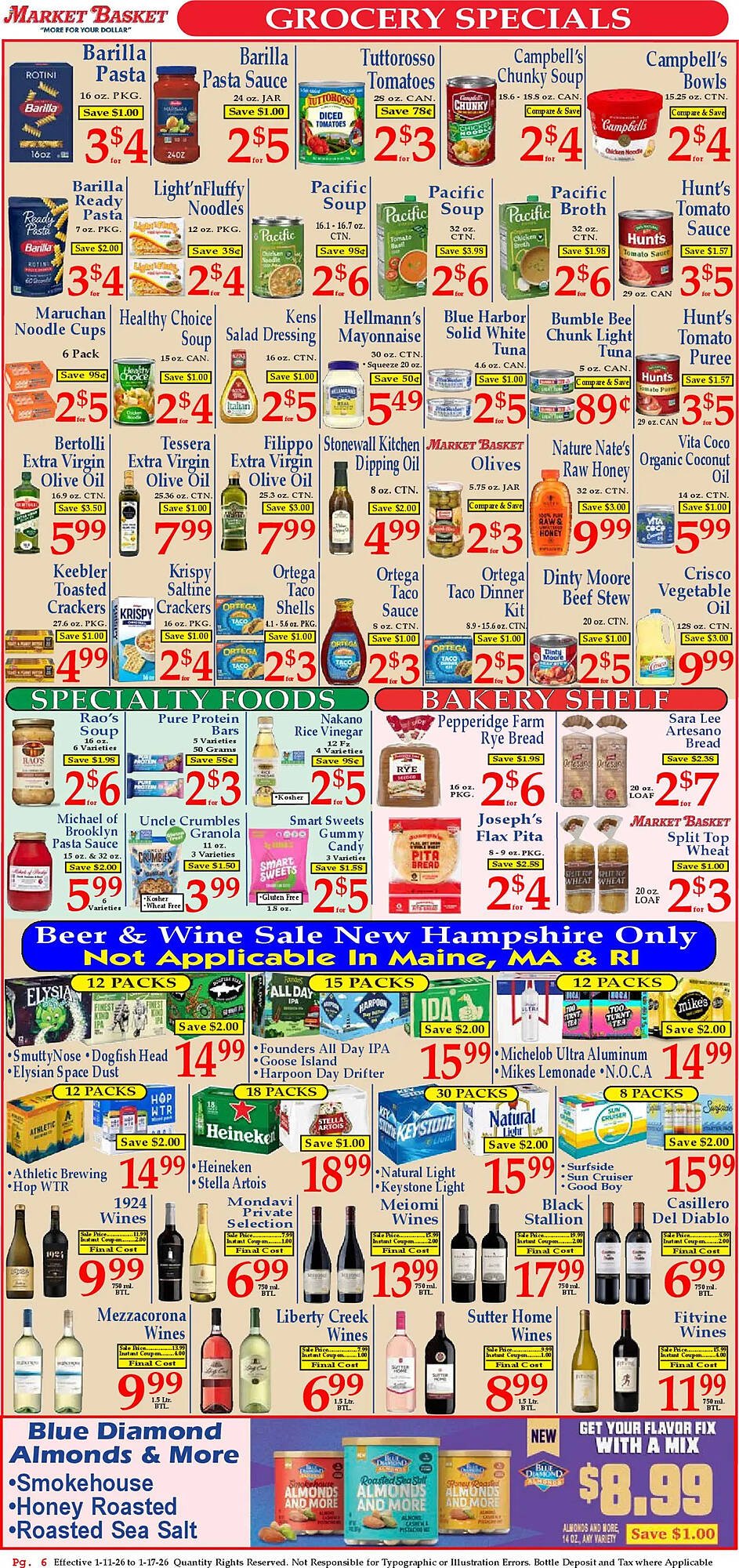 Market Basket weekly ad