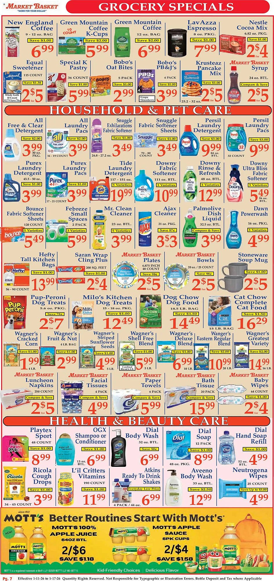 Market Basket weekly ad