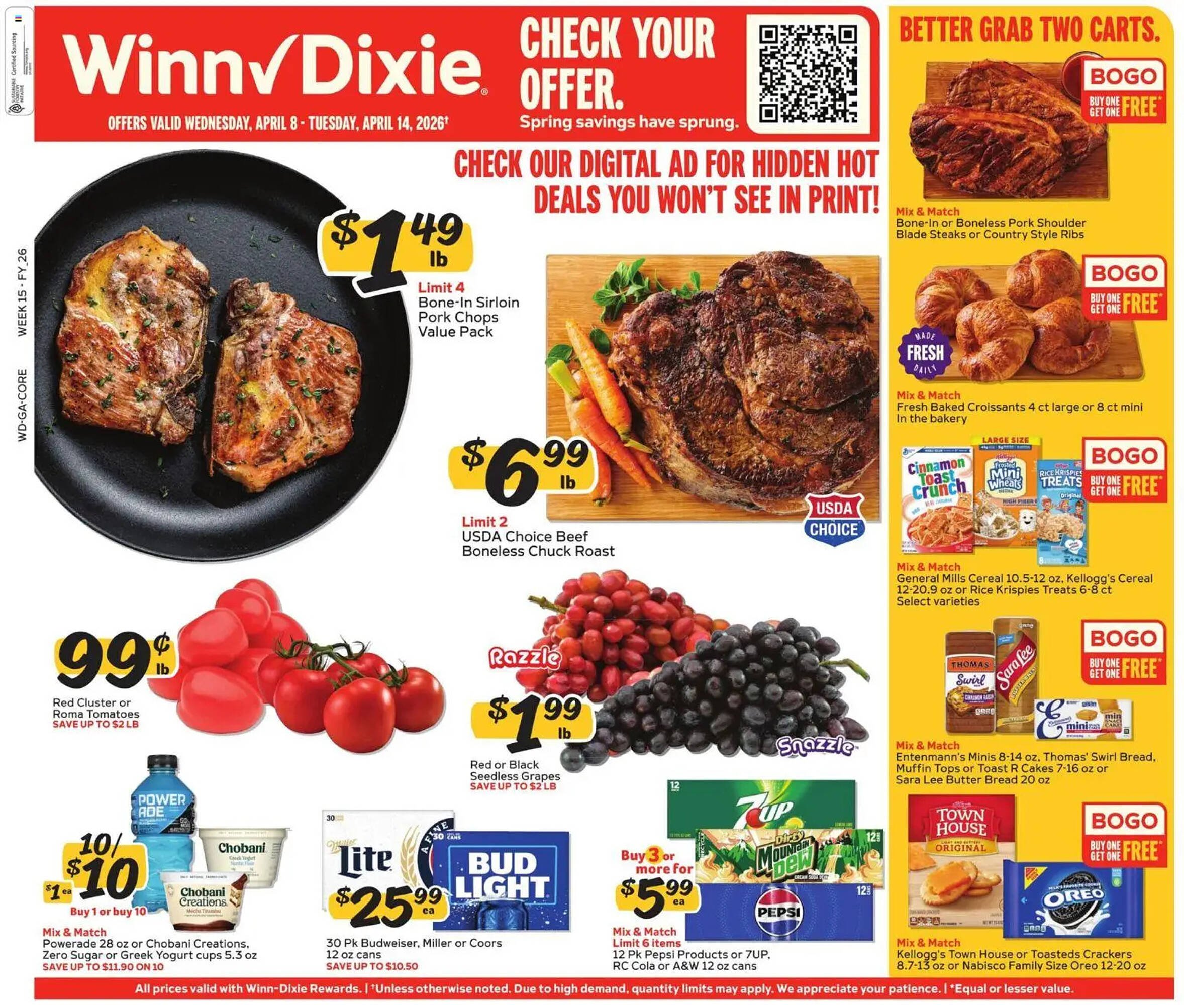 Winn Dixie weekly ad