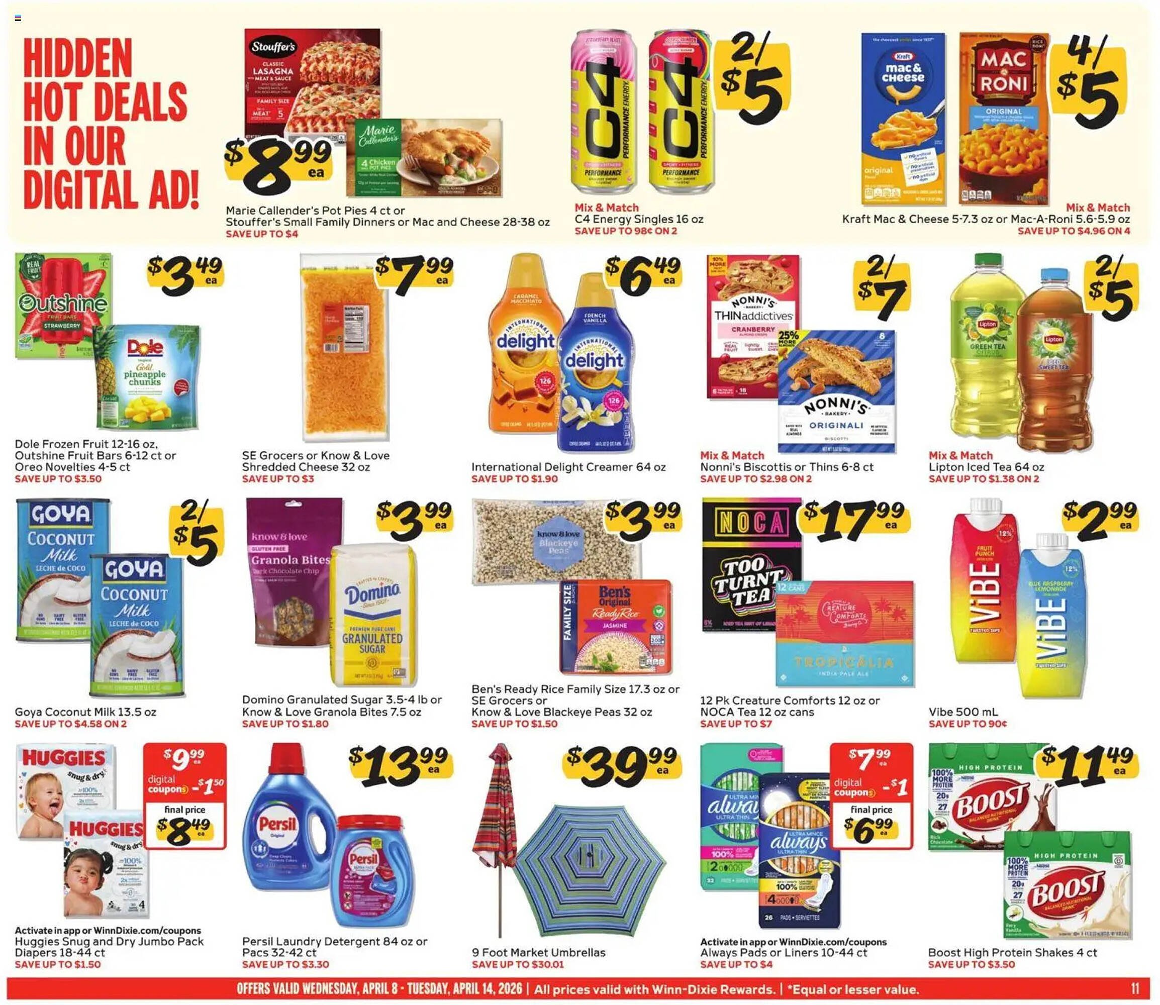 Winn Dixie weekly ad