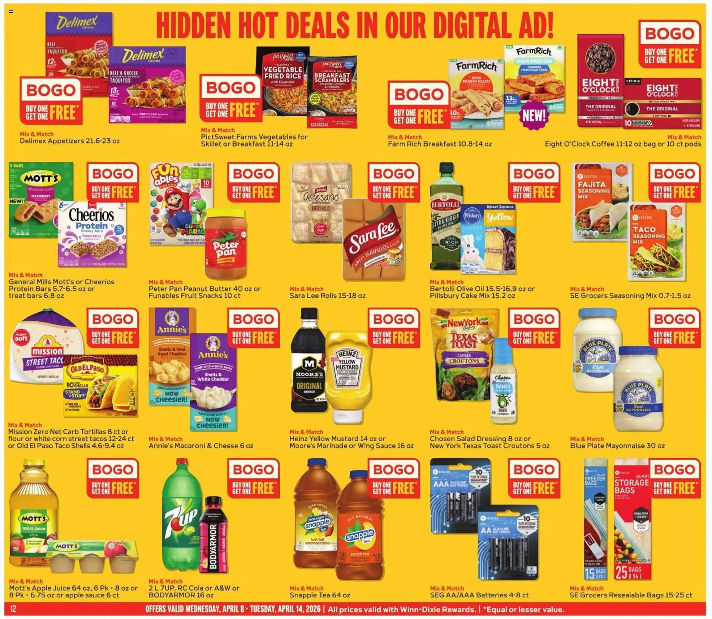 Winn Dixie weekly ad