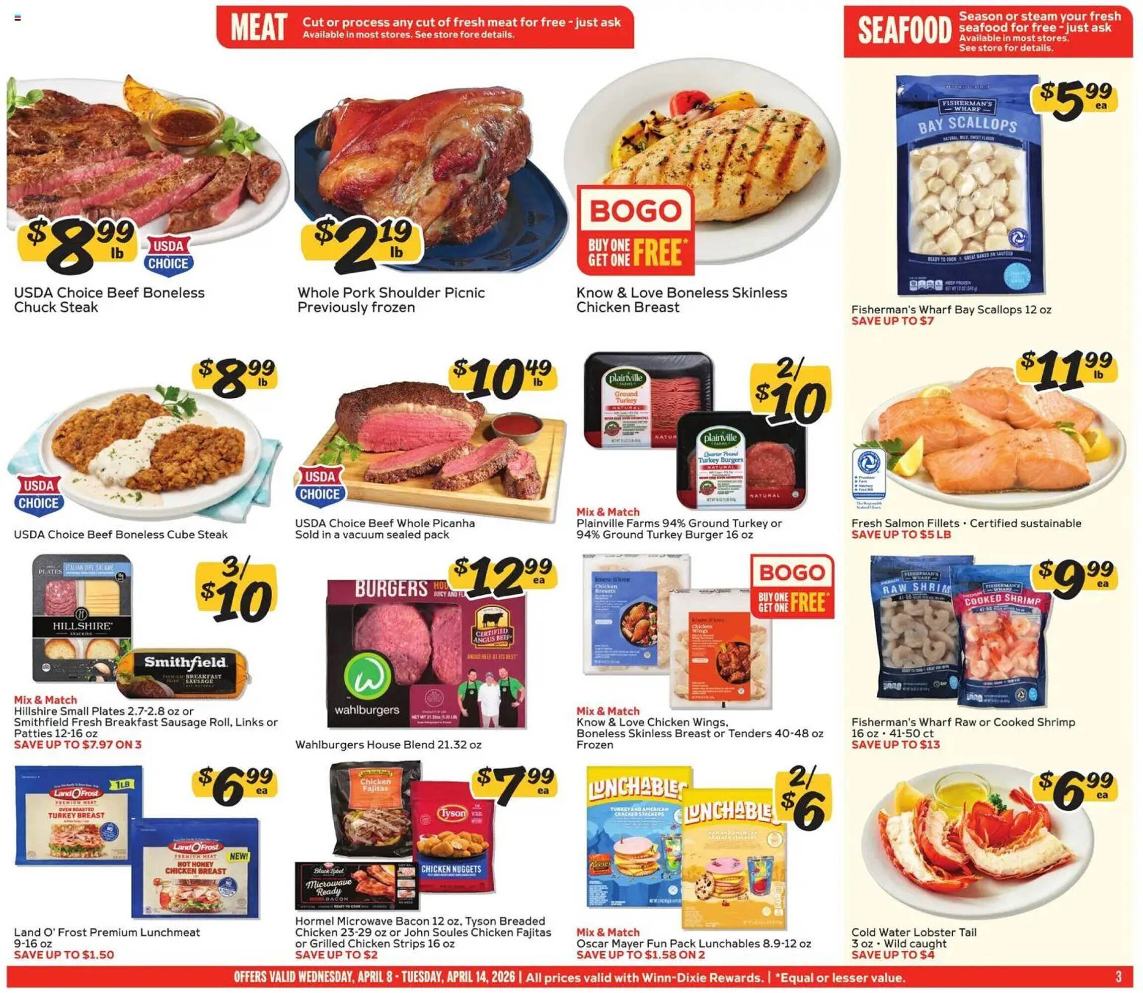 Winn Dixie weekly ad