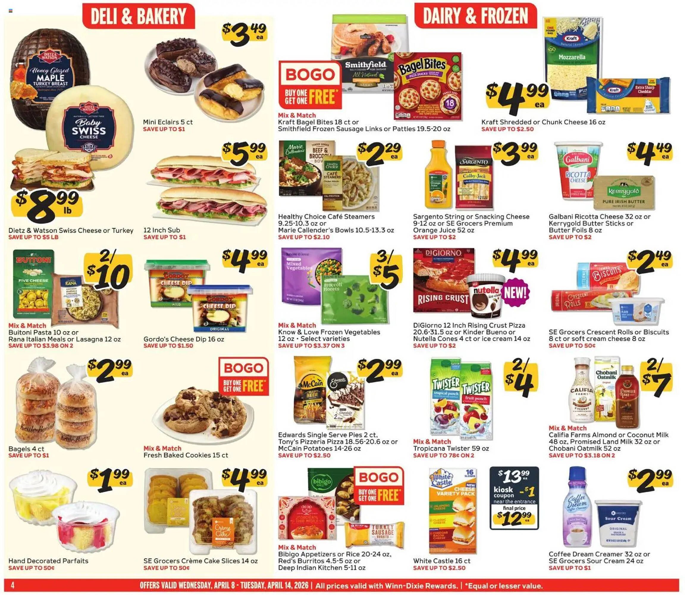 Winn Dixie weekly ad