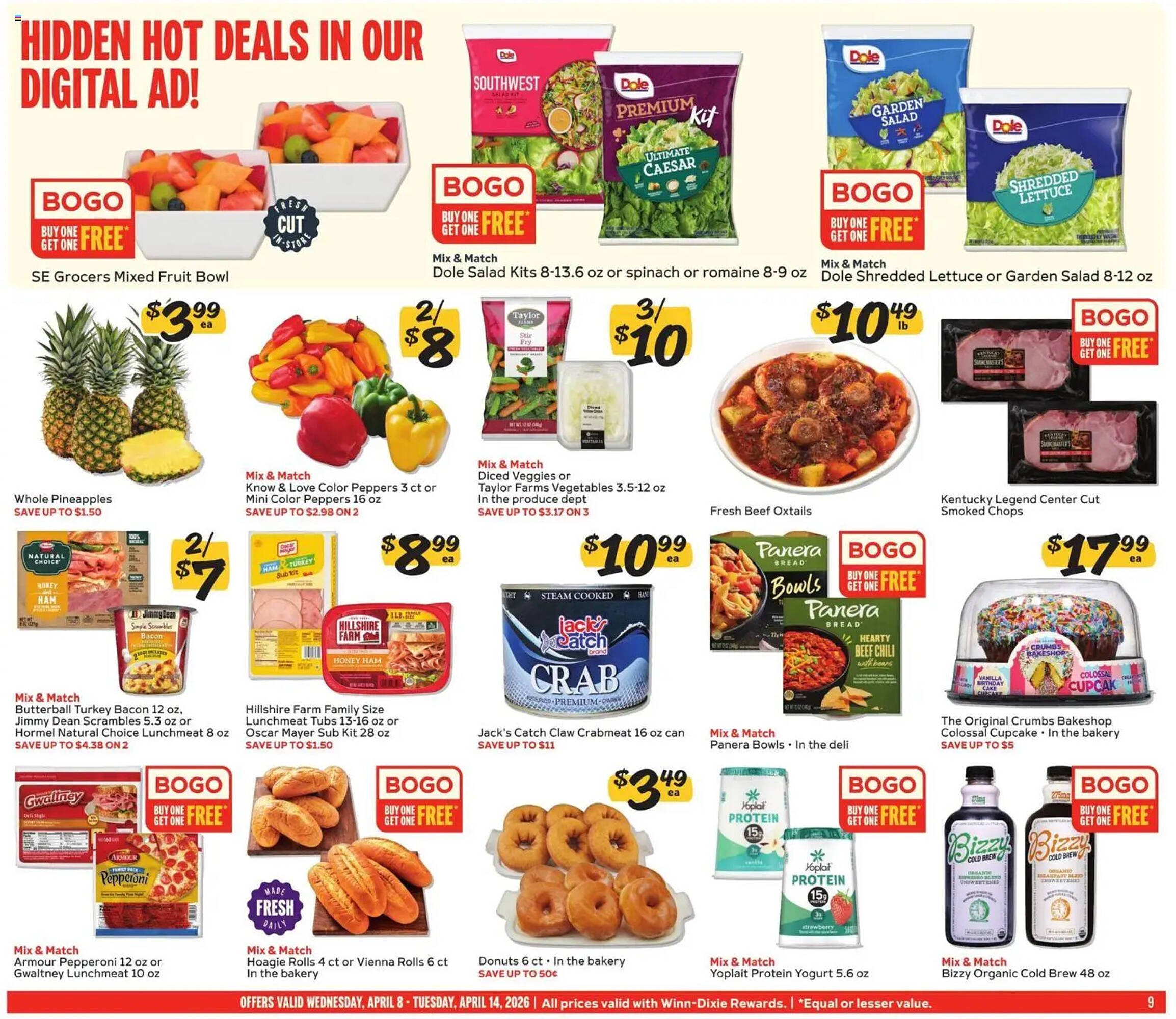 Winn Dixie weekly ad