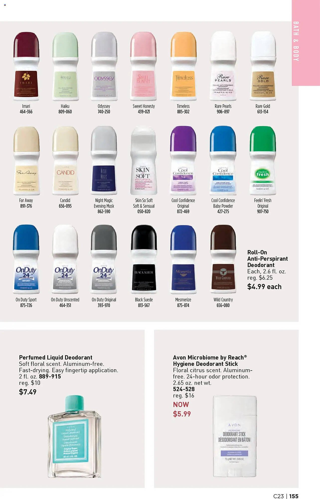 Avon weekly ad (2025-11-05 - 2025-11-19) | 155