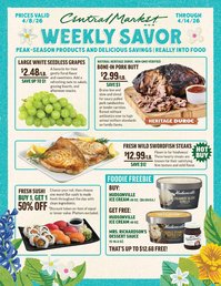 Central Market weekly ad