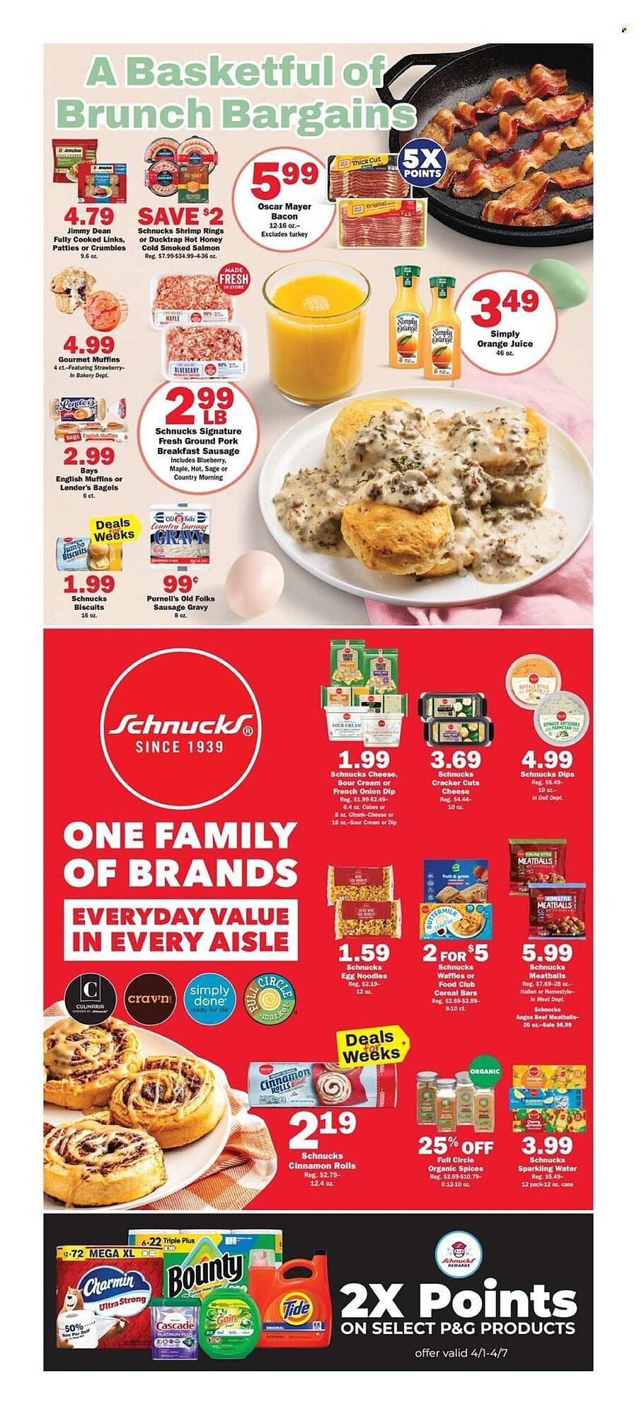 Schnucks weekly ad