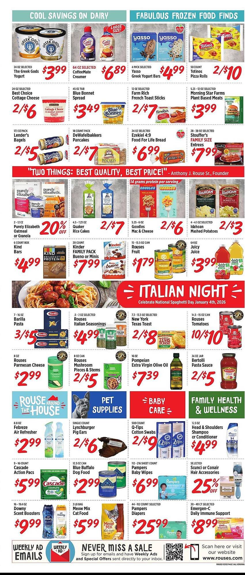 Rouses weekly ad