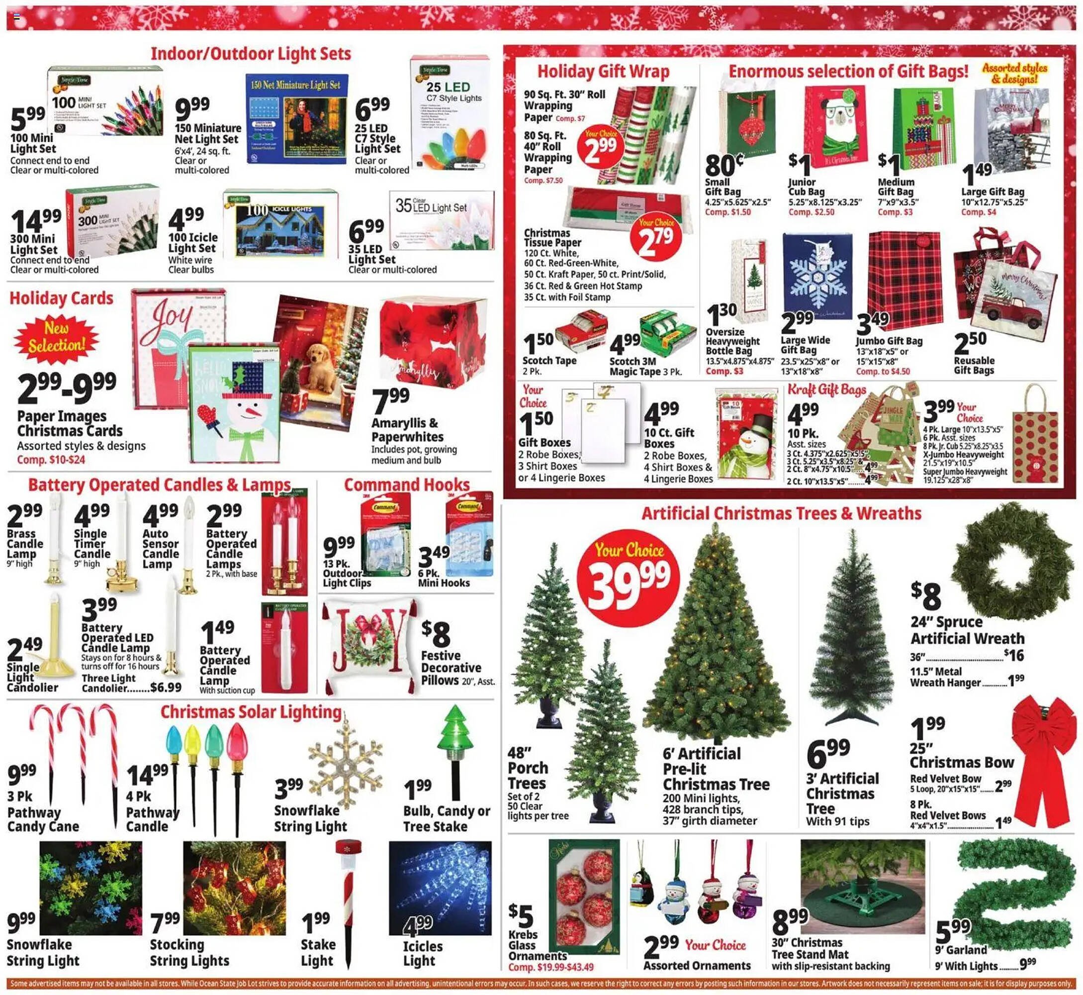 Ocean State Job Lot flyer