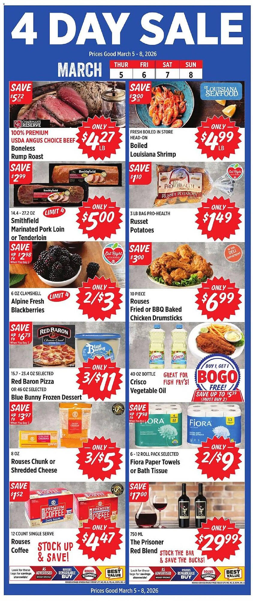 Rouses weekly ad