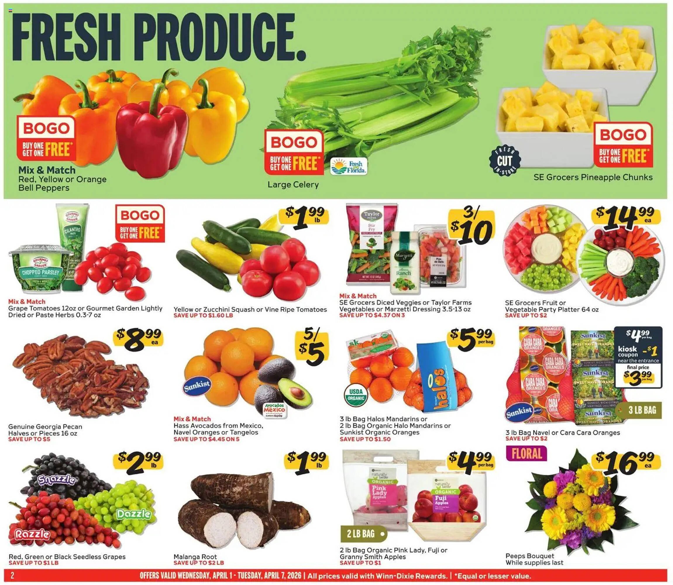 Winn Dixie weekly ad