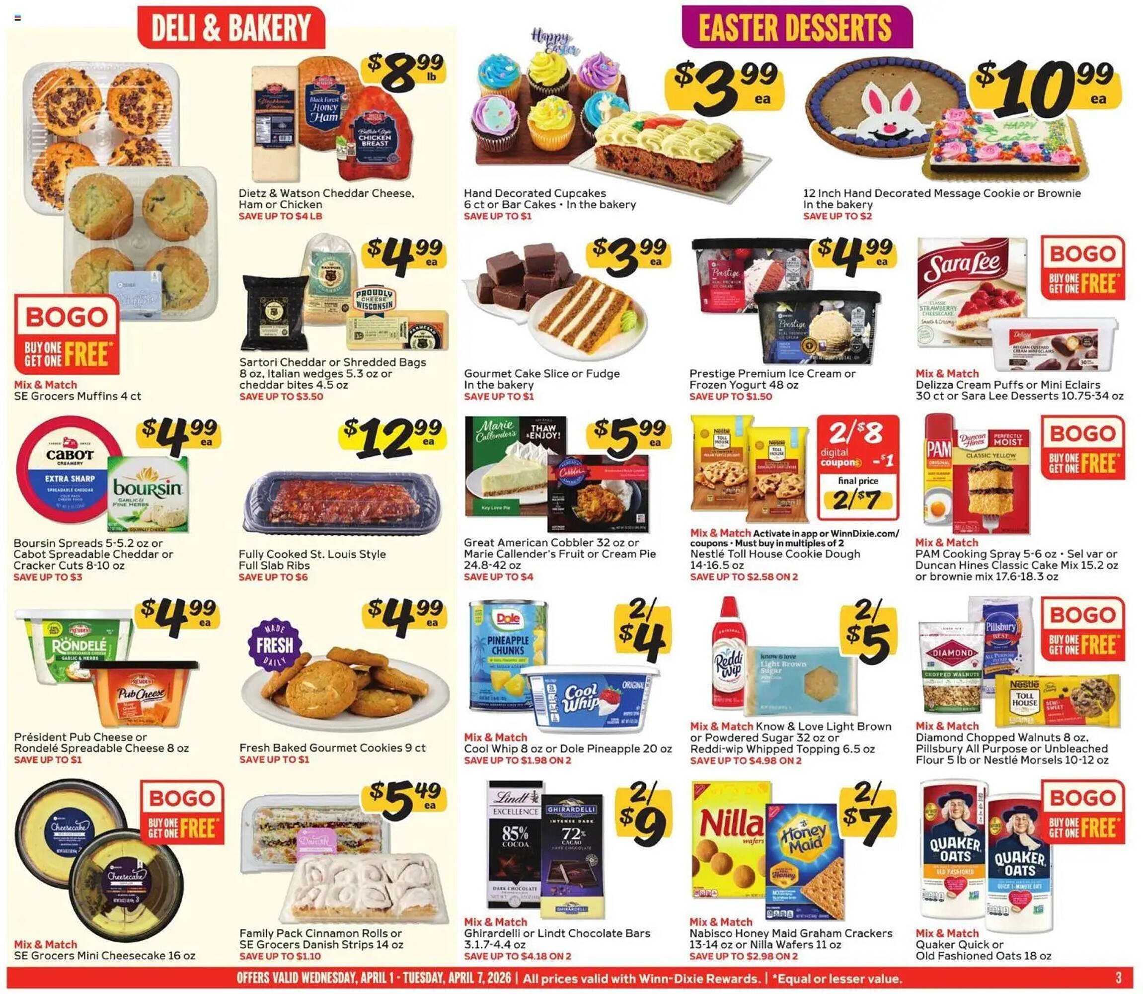Winn Dixie weekly ad