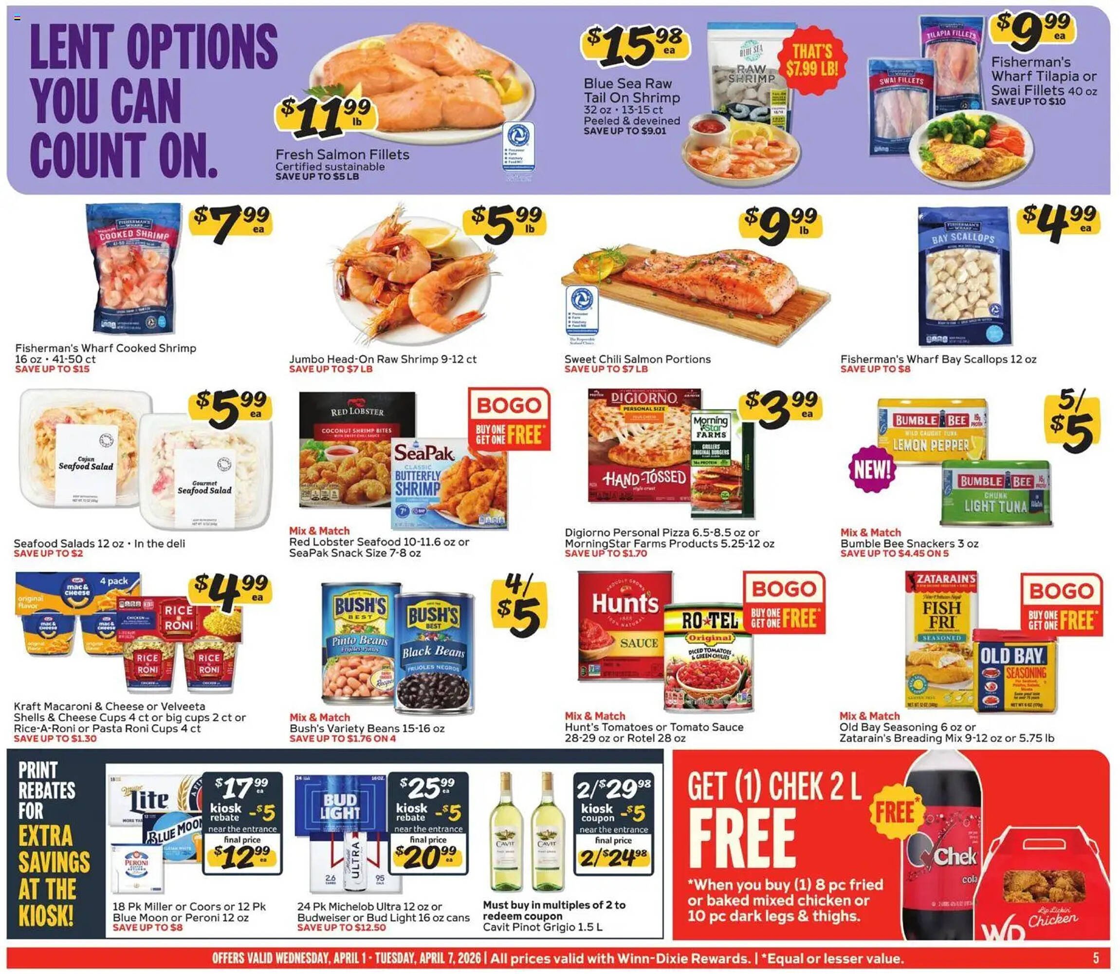 Winn Dixie weekly ad