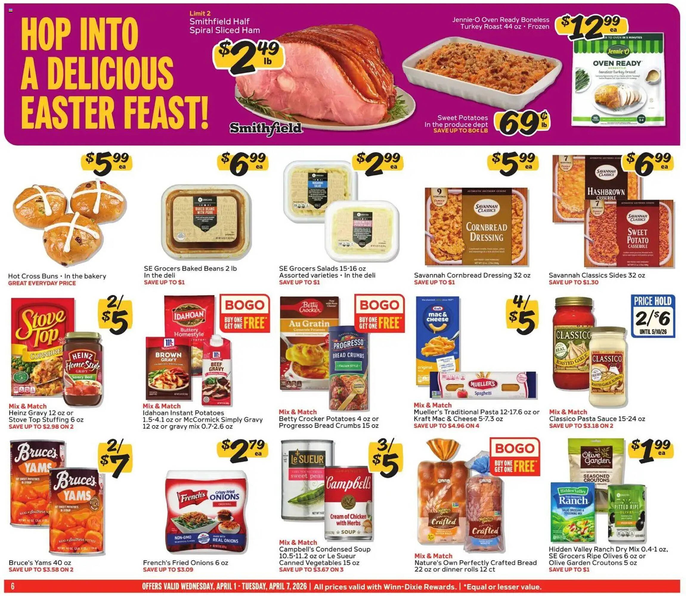 Winn Dixie weekly ad