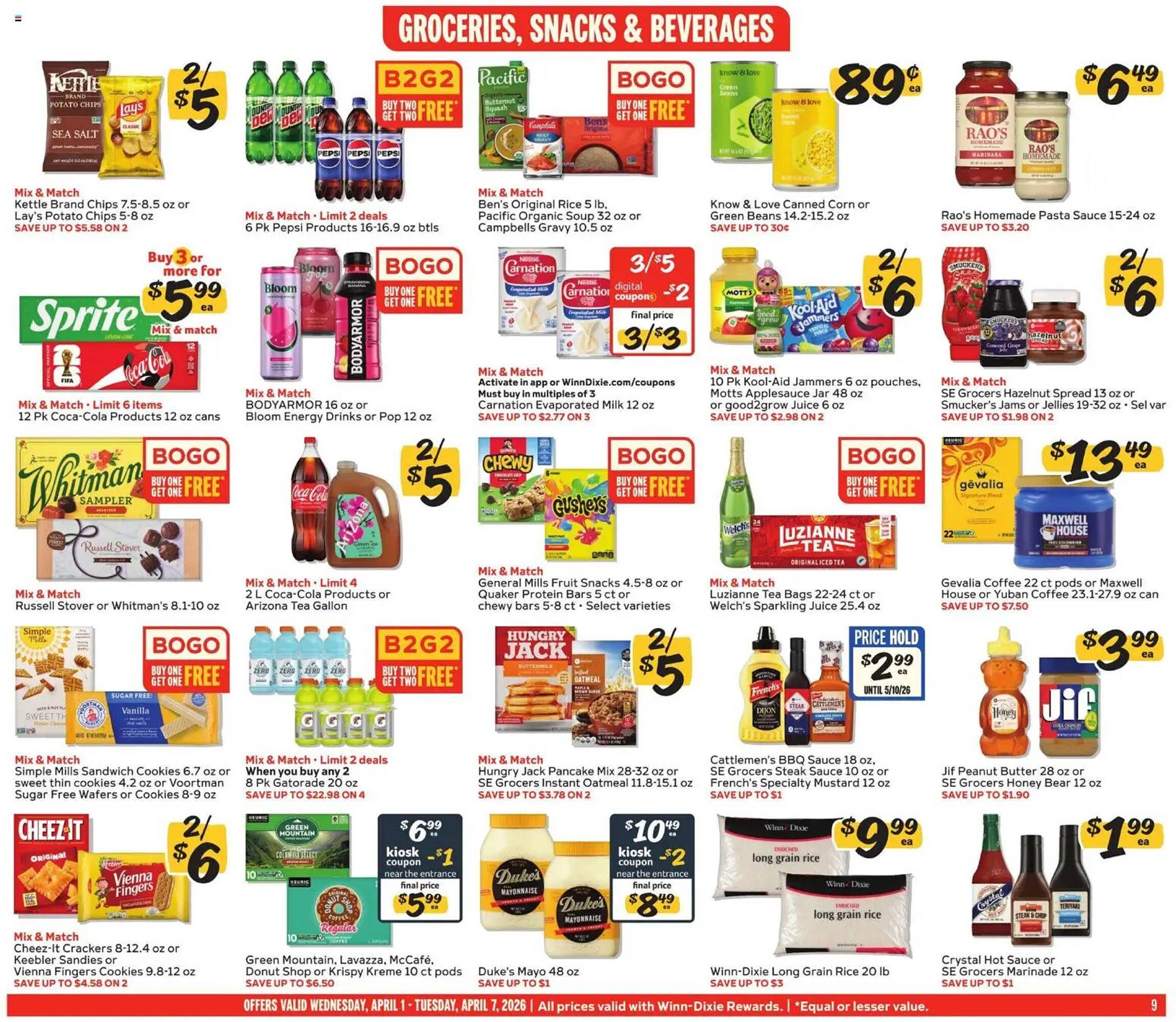 Winn Dixie weekly ad