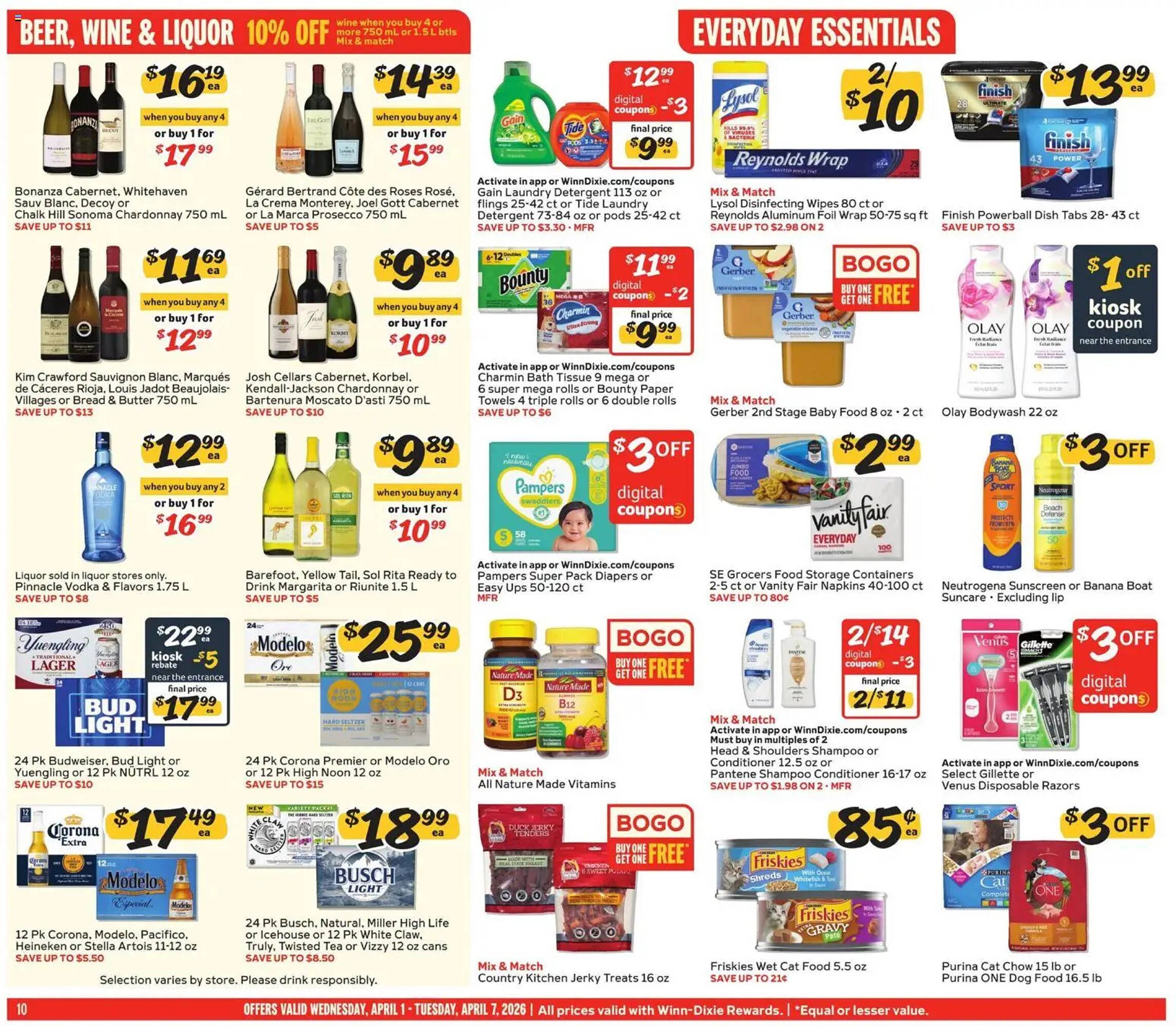 Winn Dixie weekly ad