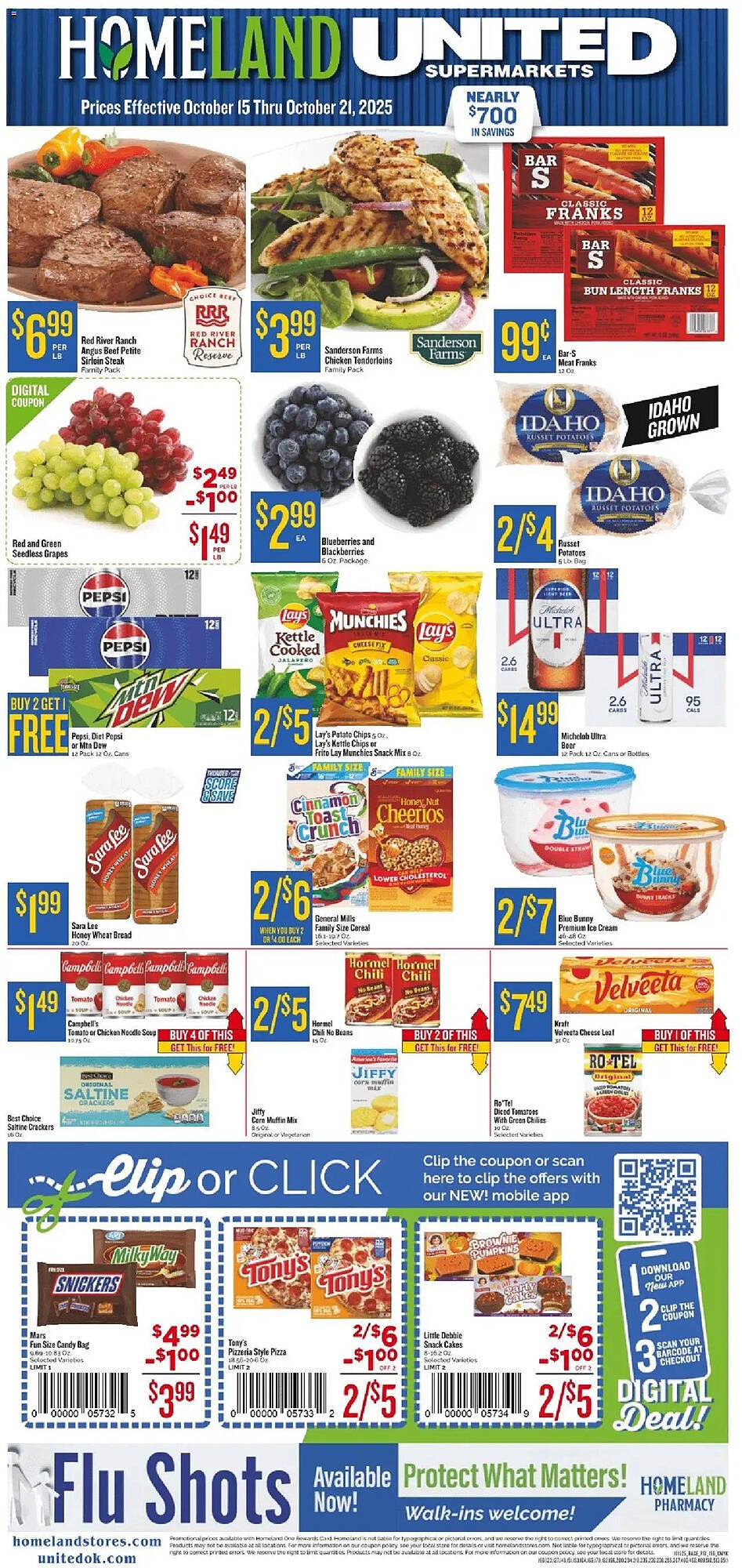 Homeland Market weekly ad (2025-10-15 - 2025-10-21) | 1