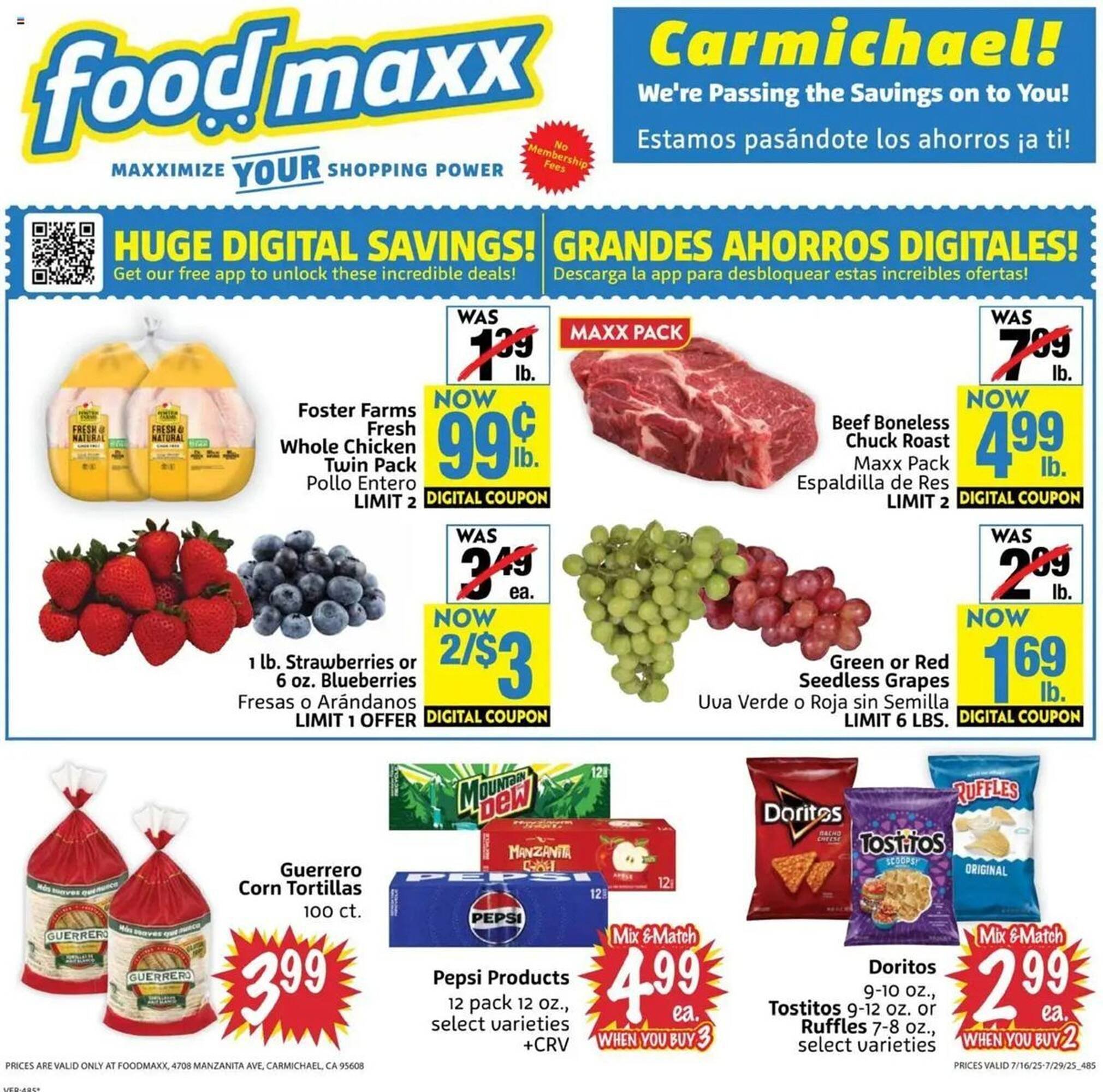 Foodmaxx Weekly Ad (2025-07-17 - 2025-07-30) | 1