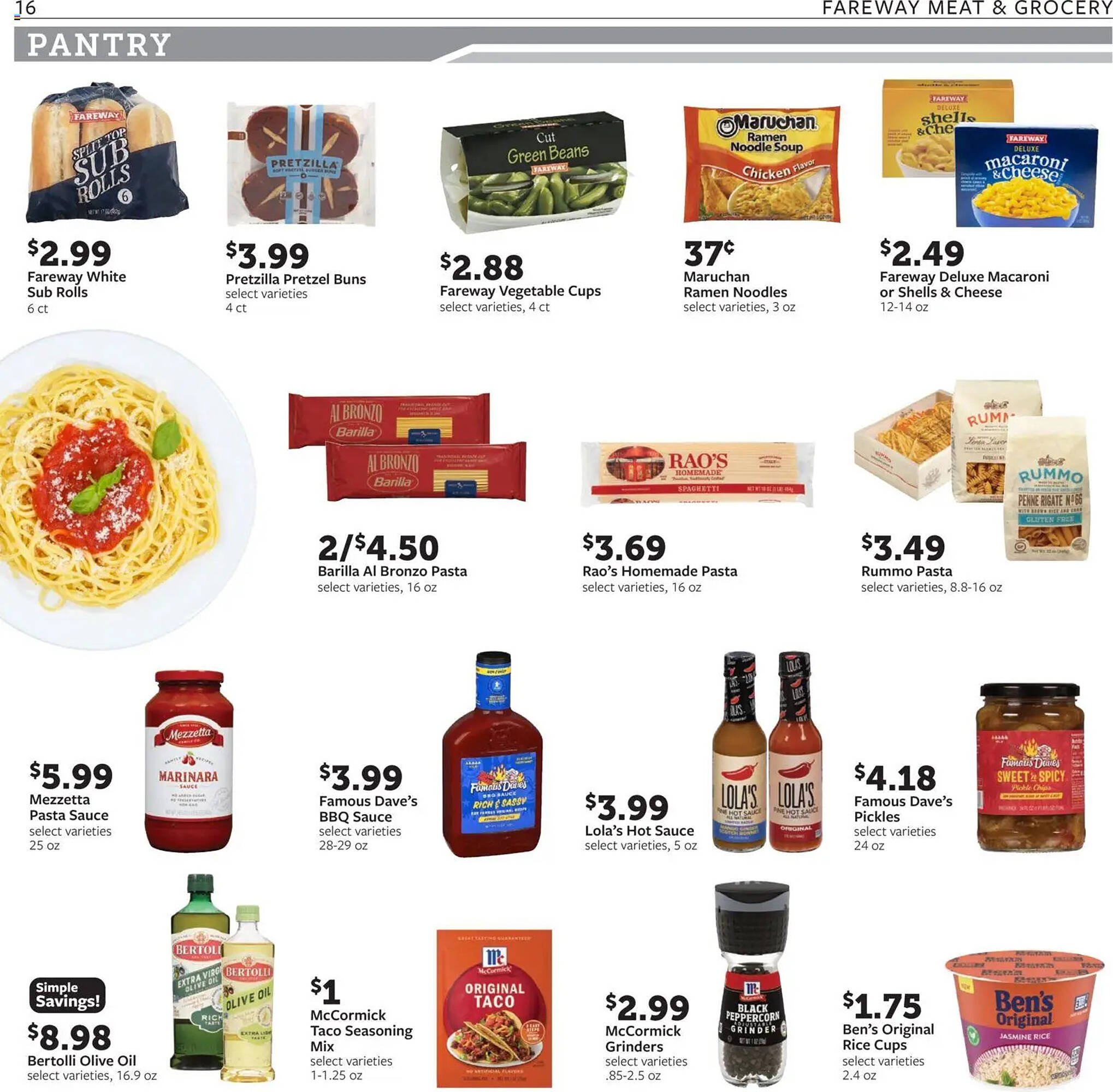 Fareway weekly ad