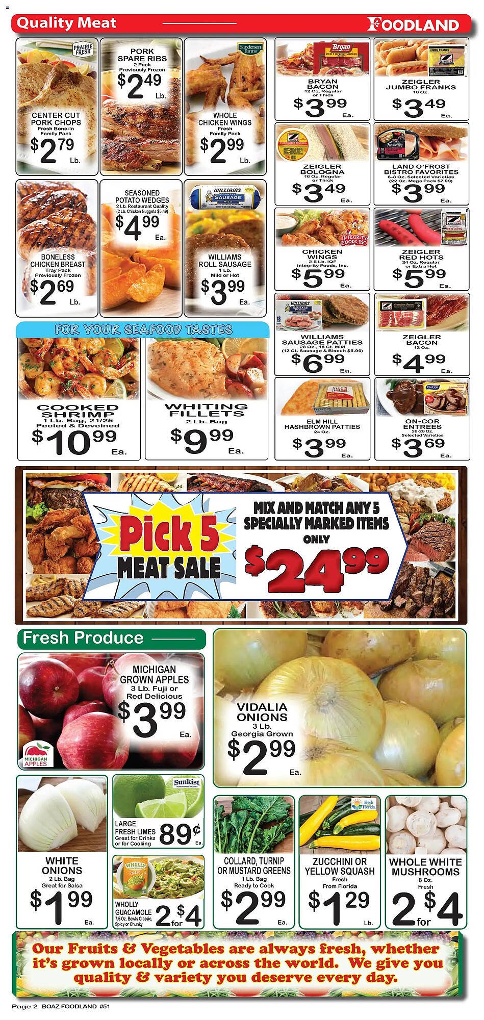 Foodland weekly ad