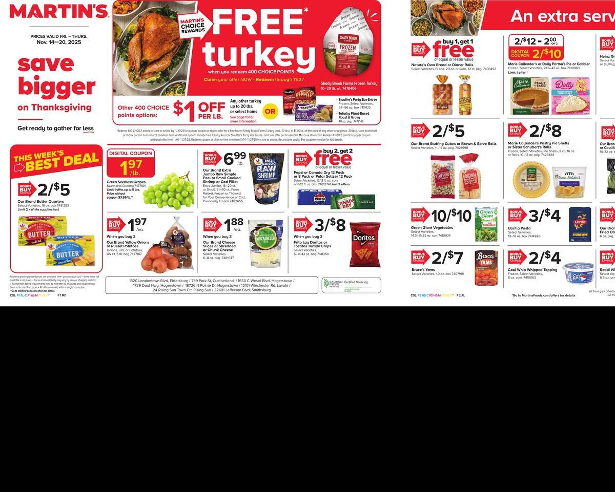 Martin&#039;s weekly ad