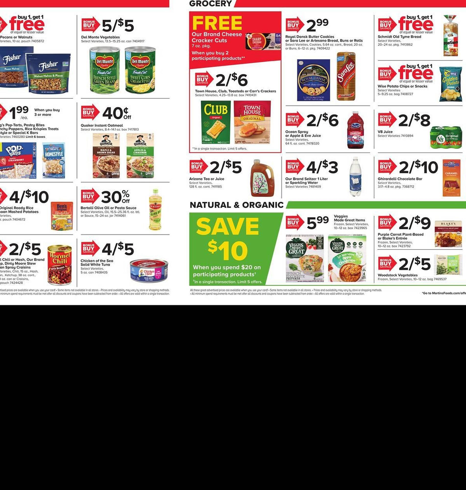 Martin&#039;s weekly ad