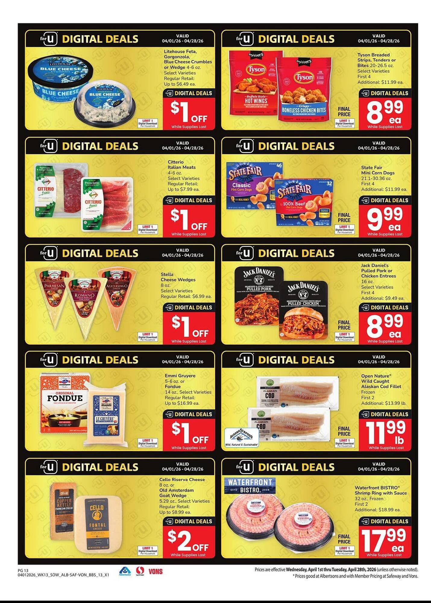 Safeway weekly ad